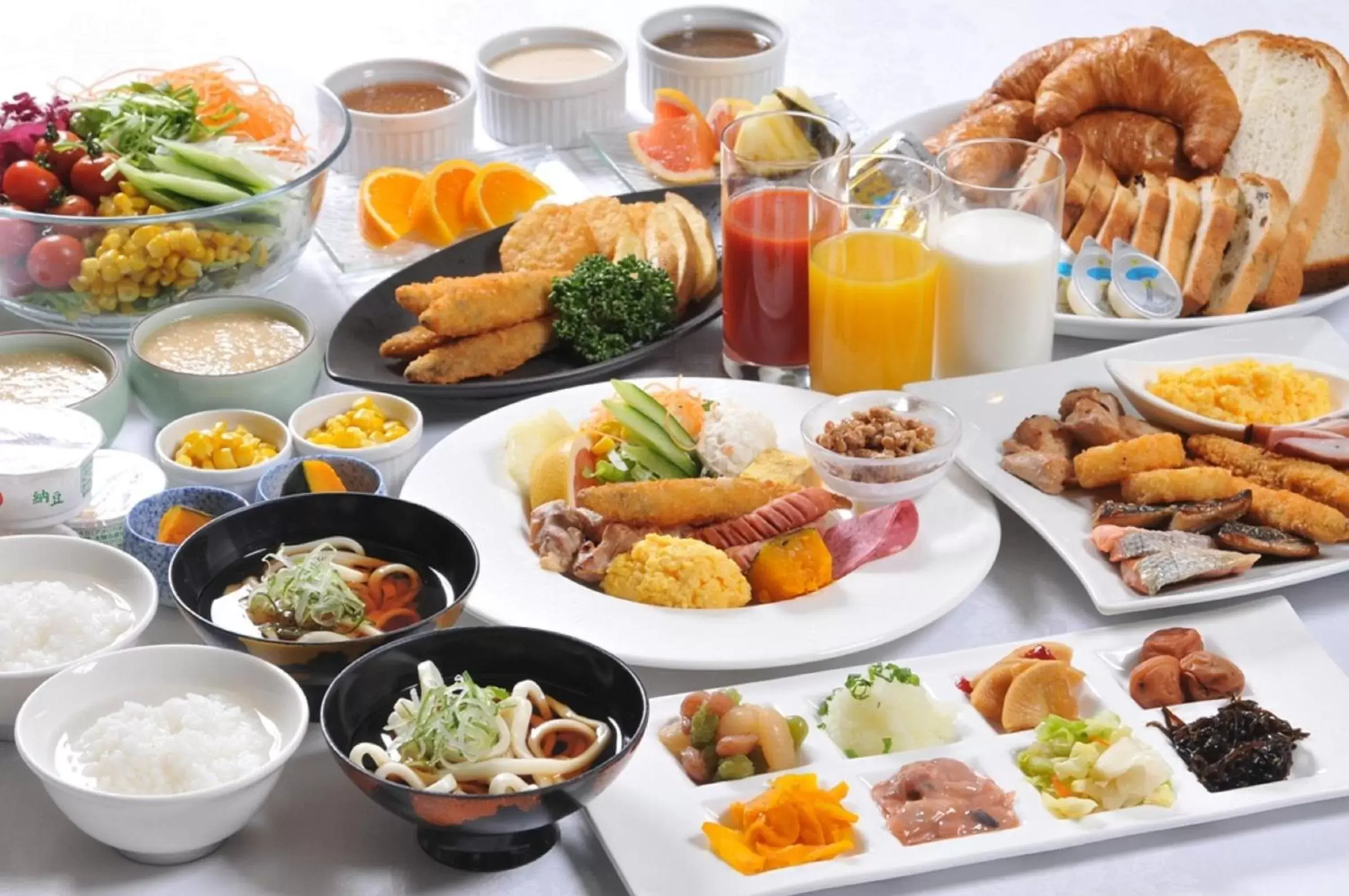 Buffet breakfast, Breakfast in Hotel Grand Terrace Chitose