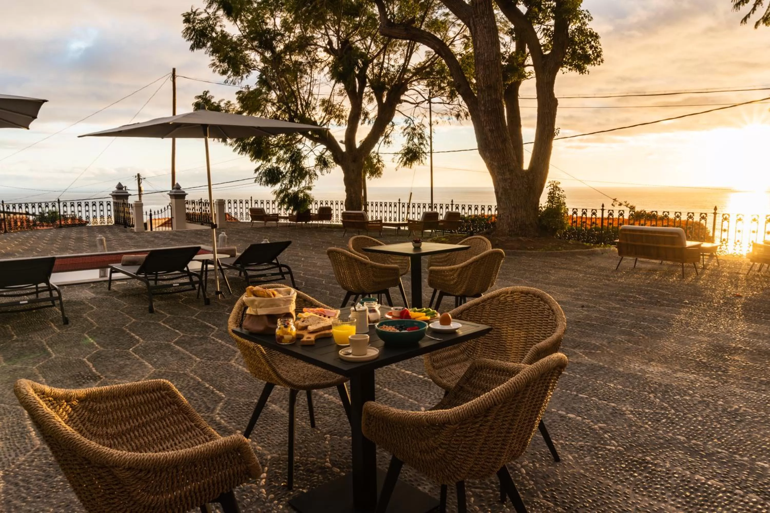 Patio in 1905 Zino's Palace