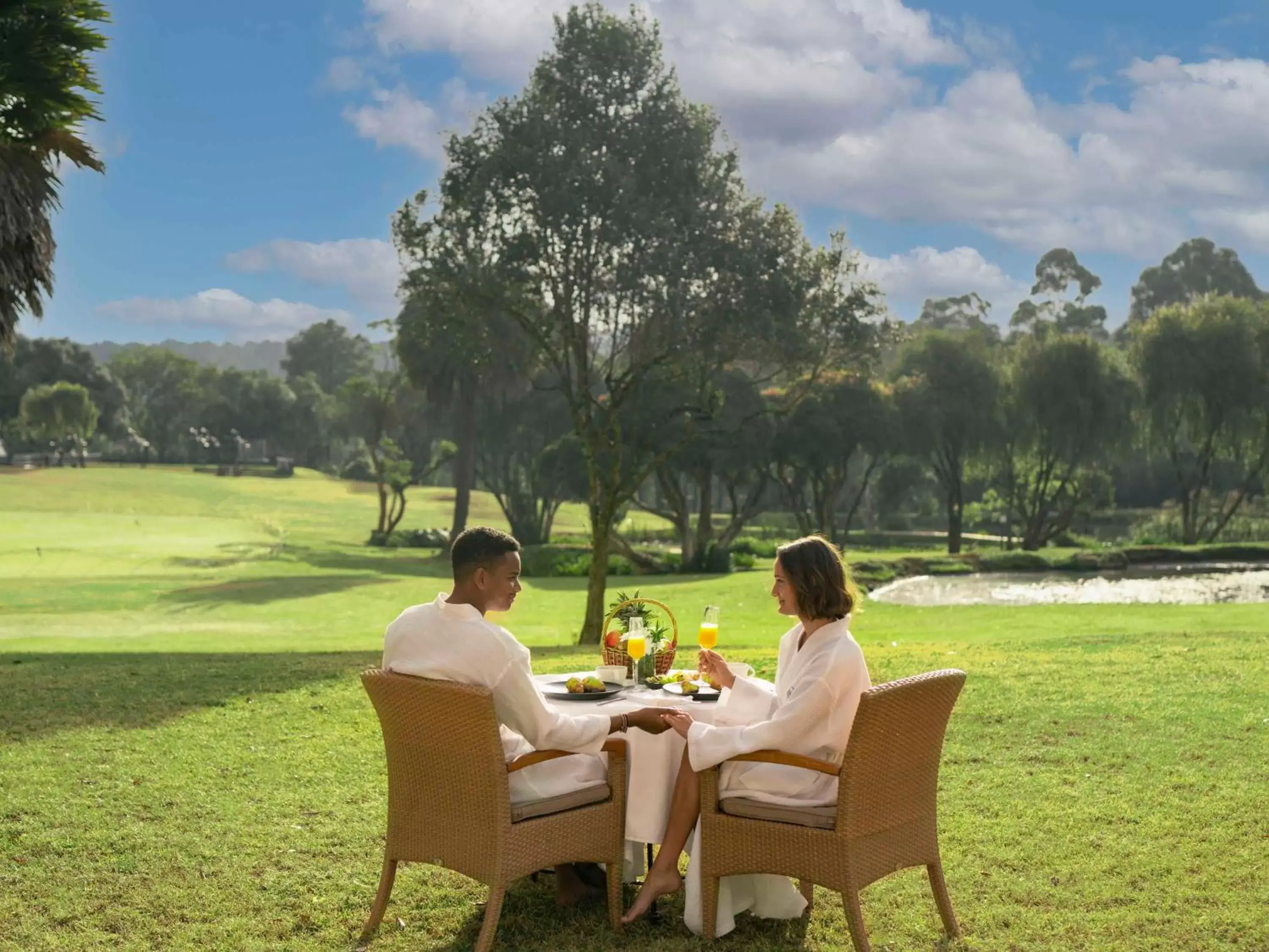 Breakfast, Garden in Fairmont Mount Kenya Safari Club