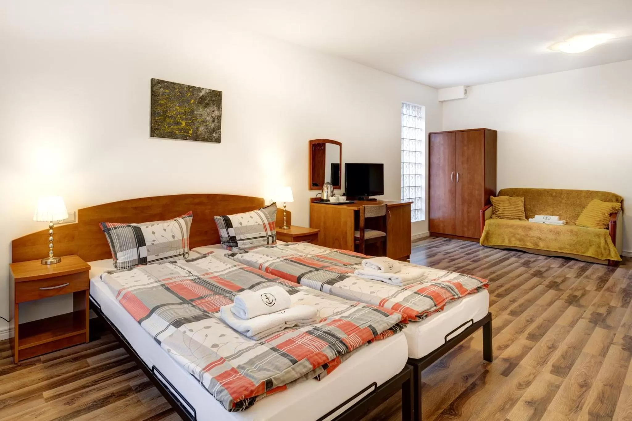 Property building, Bed in Willa Drako