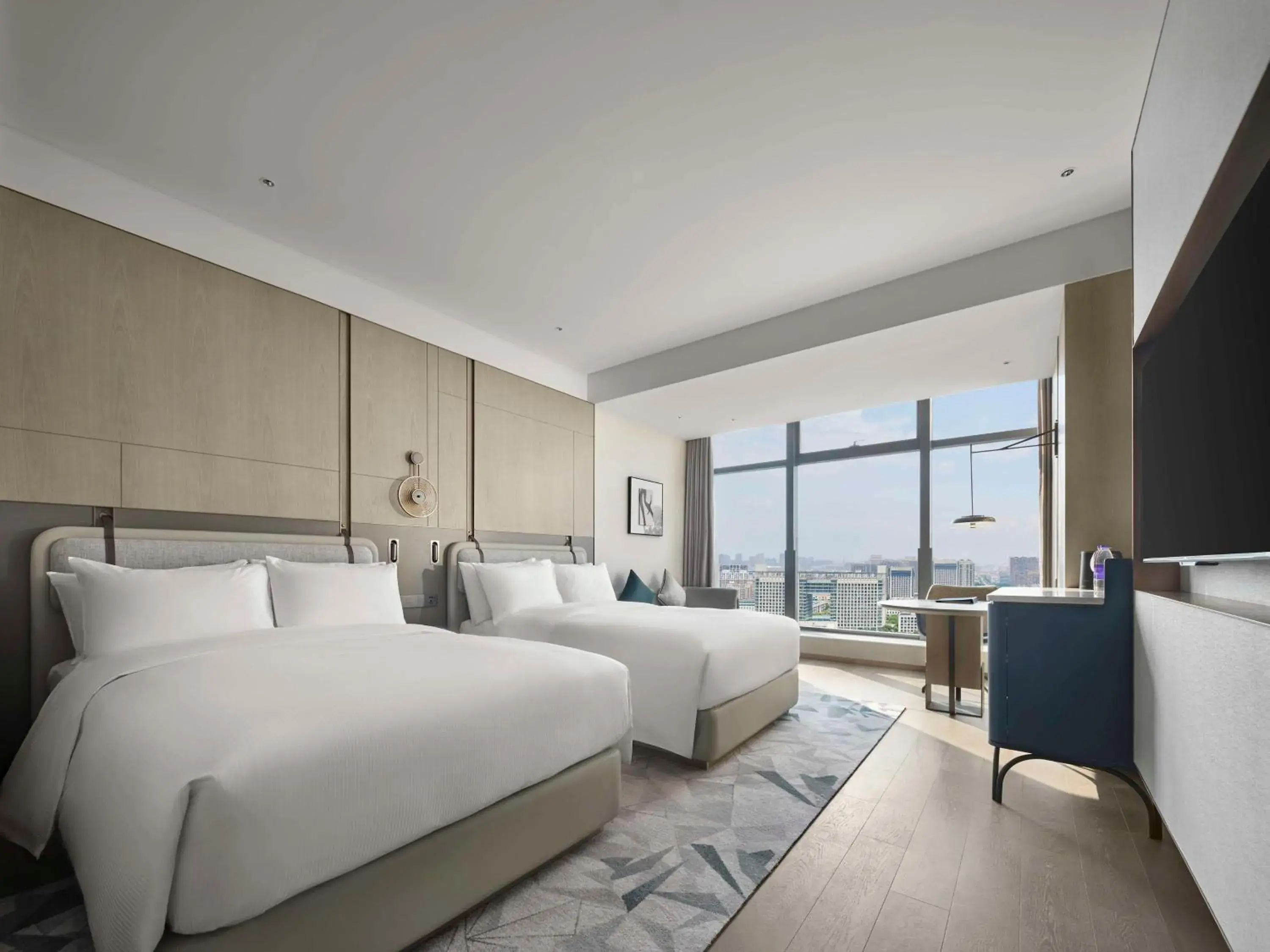 Bed in Doubletree By Hilton Rugao Bed in Doubletree By Hilton Rugao