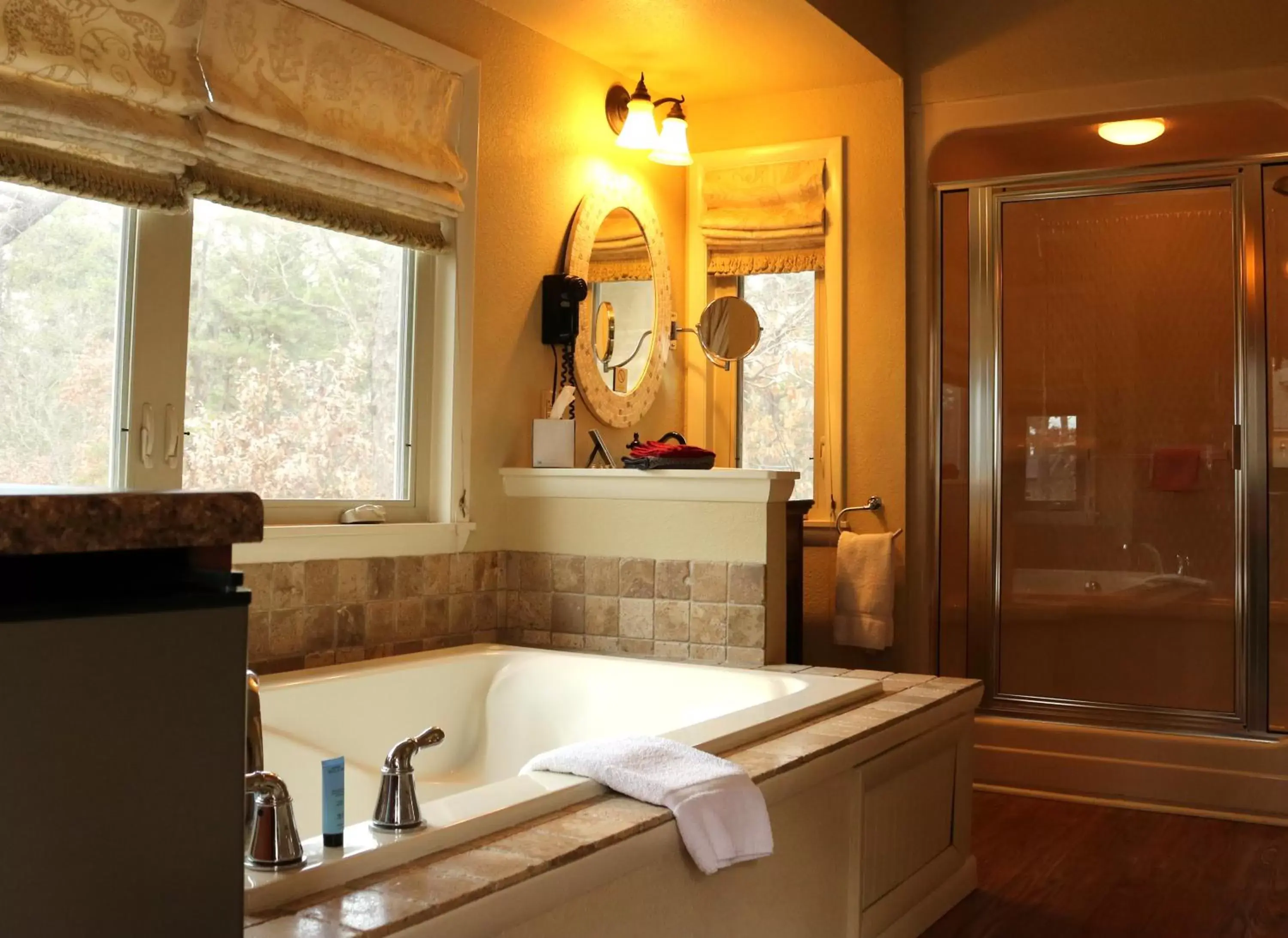 Bathroom in The Grand Treehouse Resort