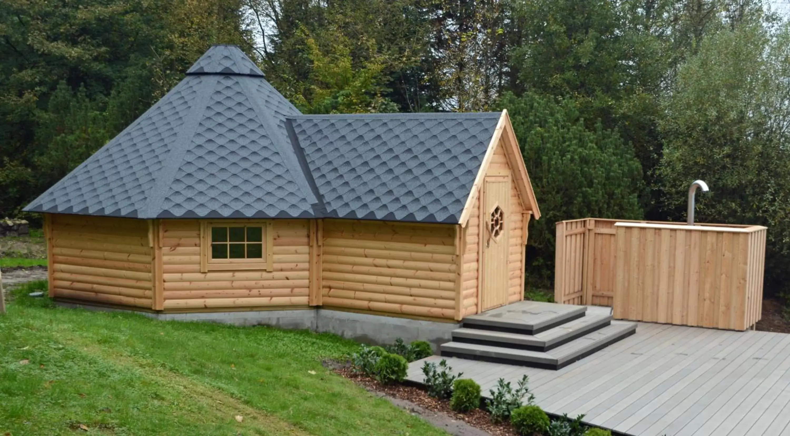 Sauna, Property Building in Hotel des Nordens