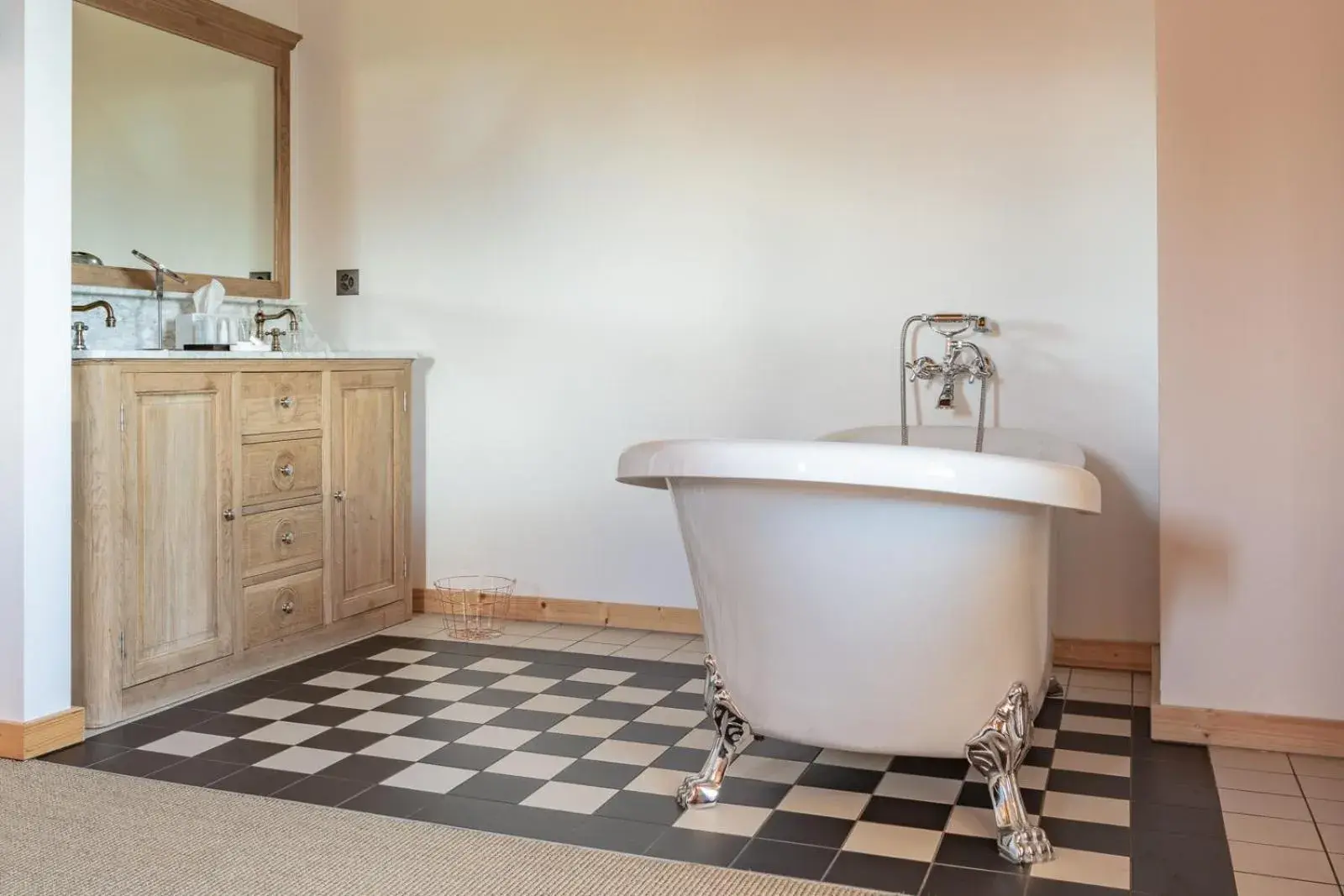 Bathroom in Rinderberg Swiss Alpine Lodge