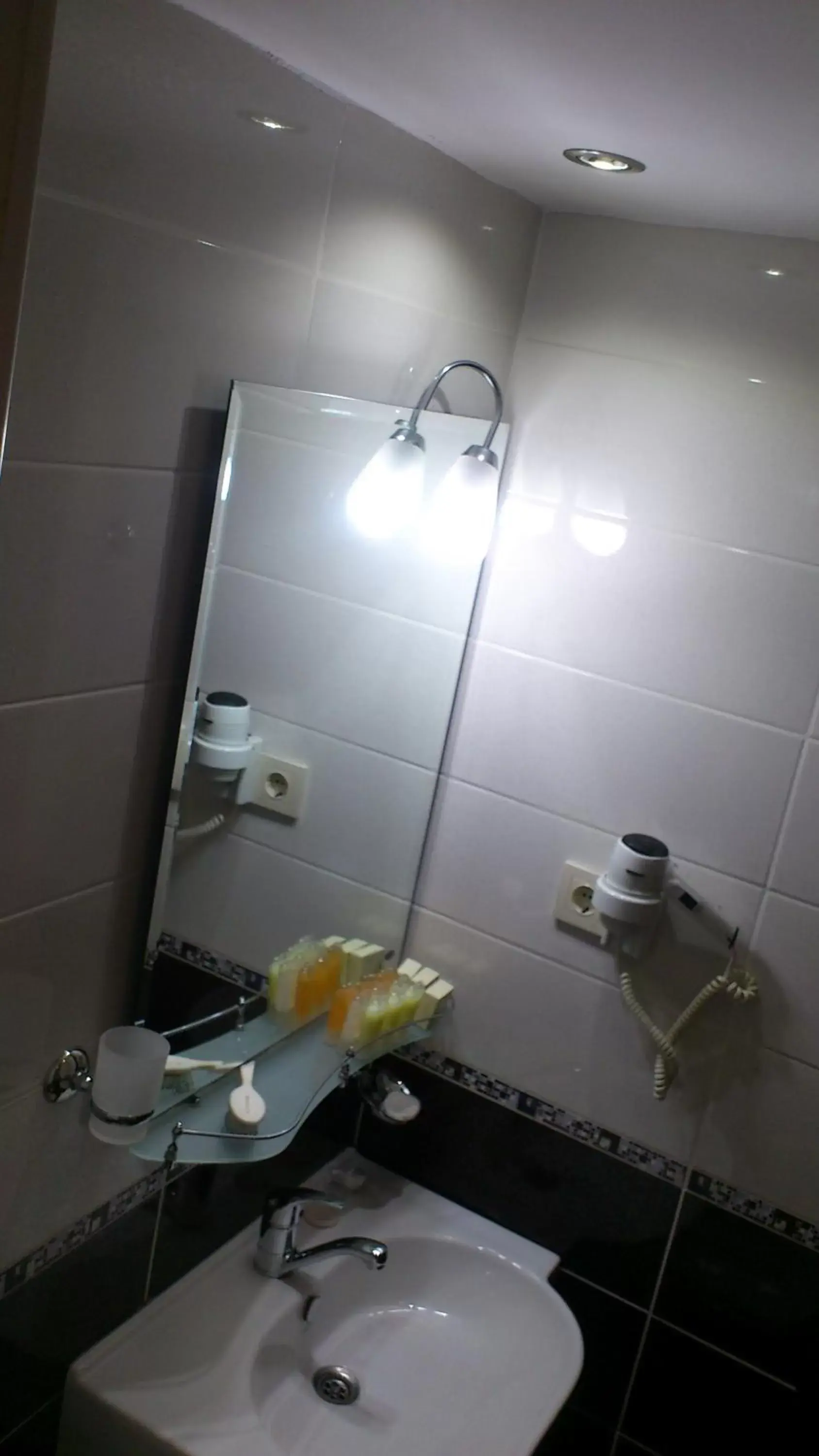 Bathroom in Basileus Hotel