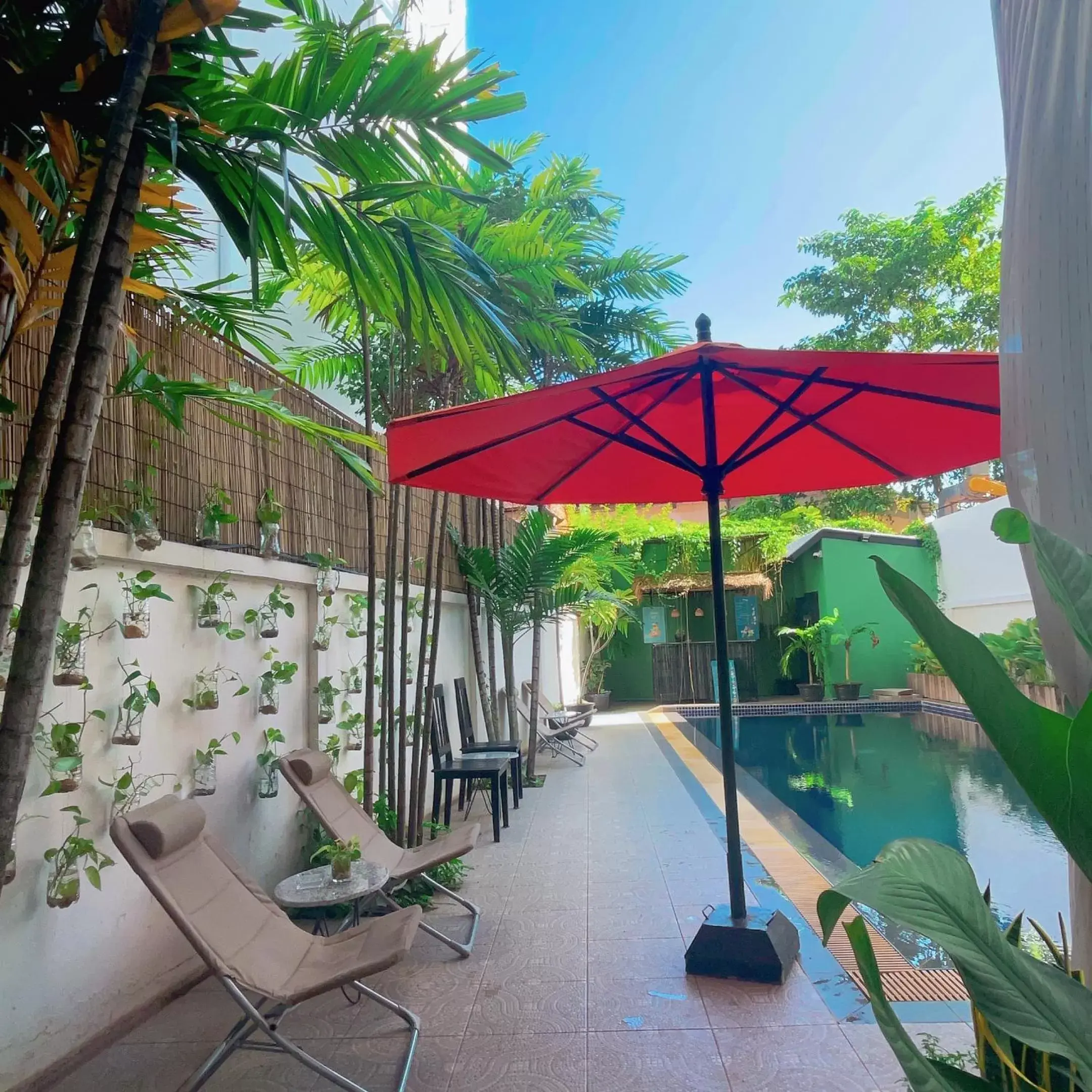 Swimming pool in Siem Reap Urban Boutique Hotel