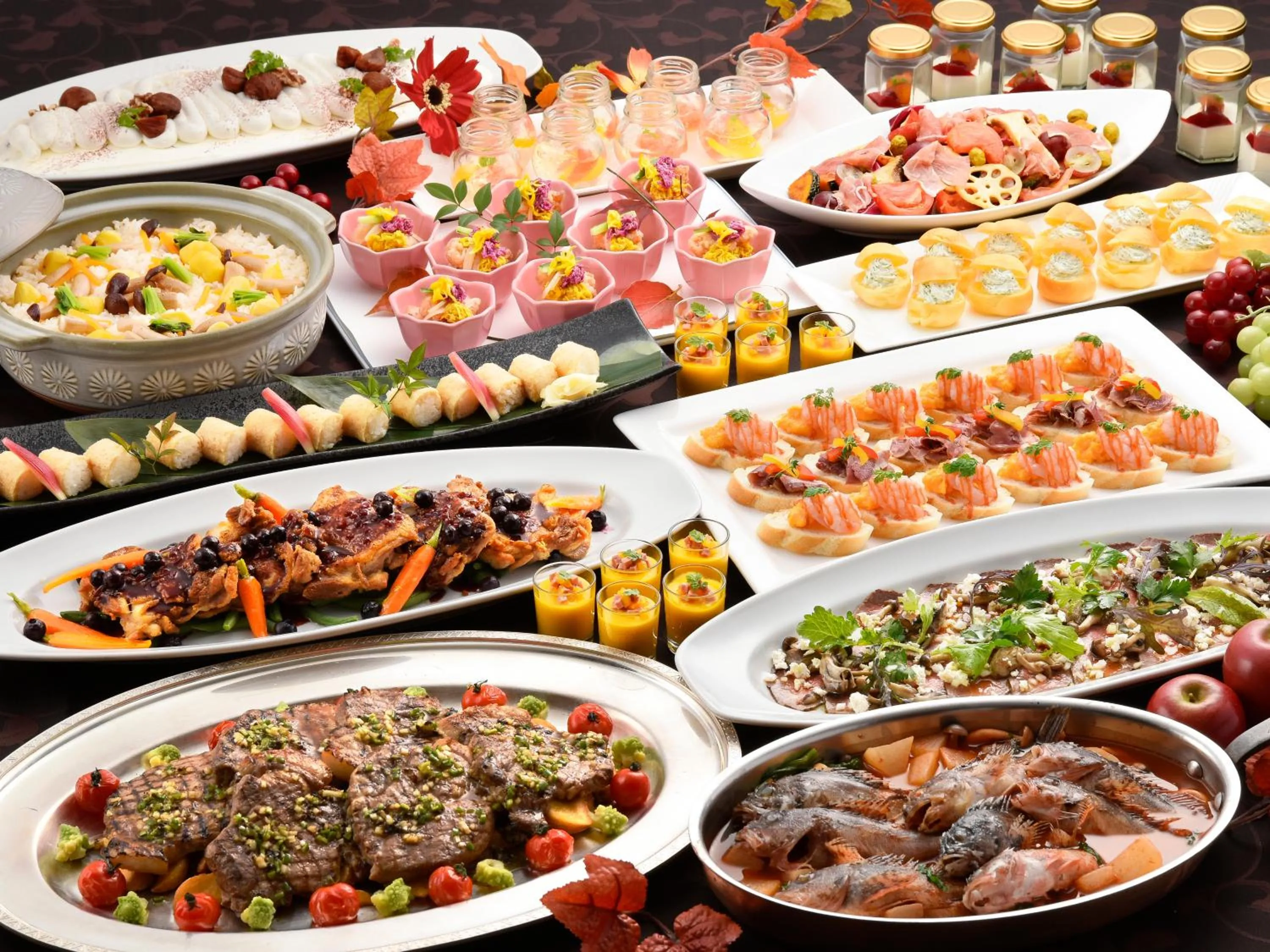 Food close-up in Hotel Den Haag Huis Ten Bosch