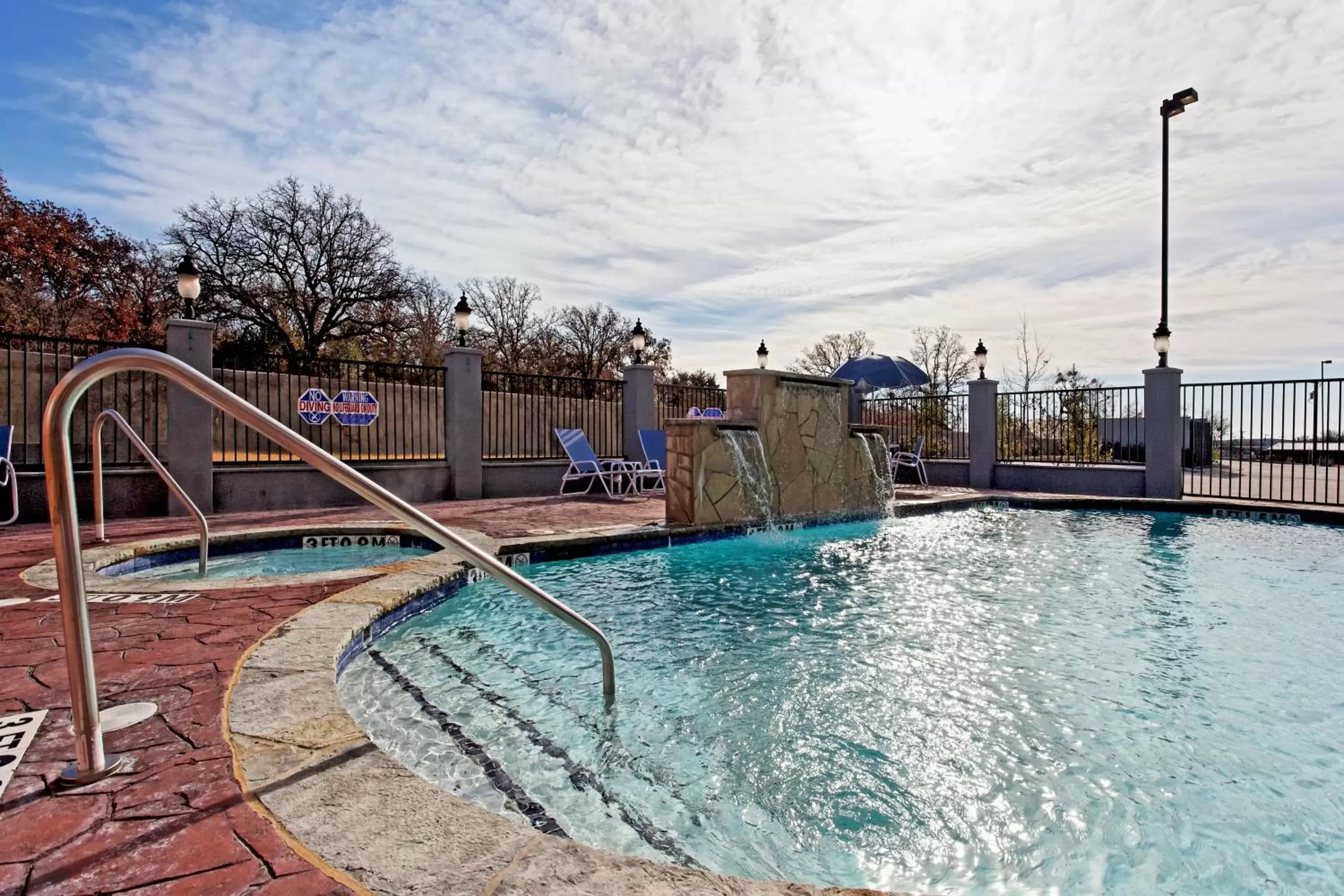 Swimming Pool in Holiday Inn Express & Suites Graham, an IHG Hotel