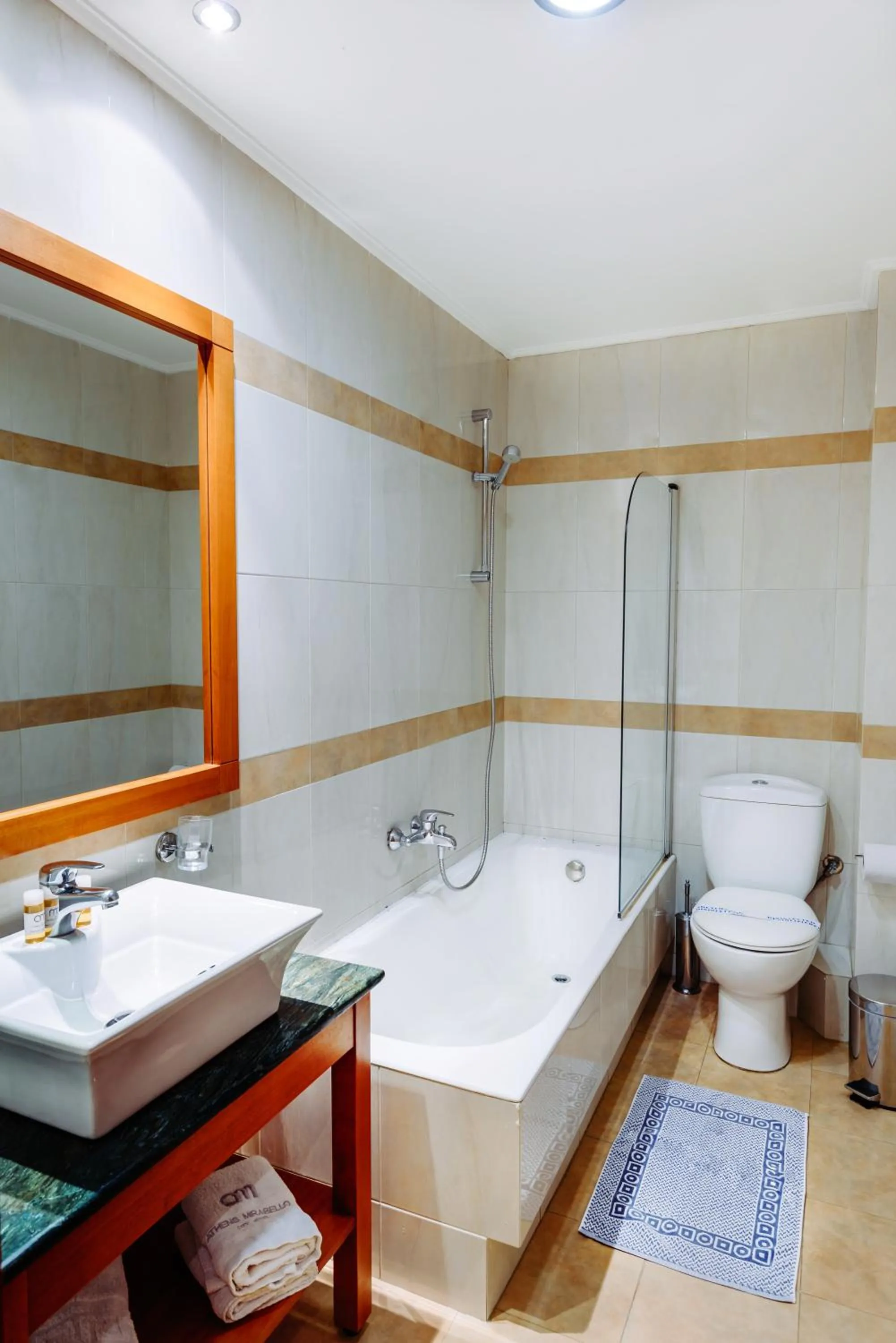 Bathroom in Athens Mirabello