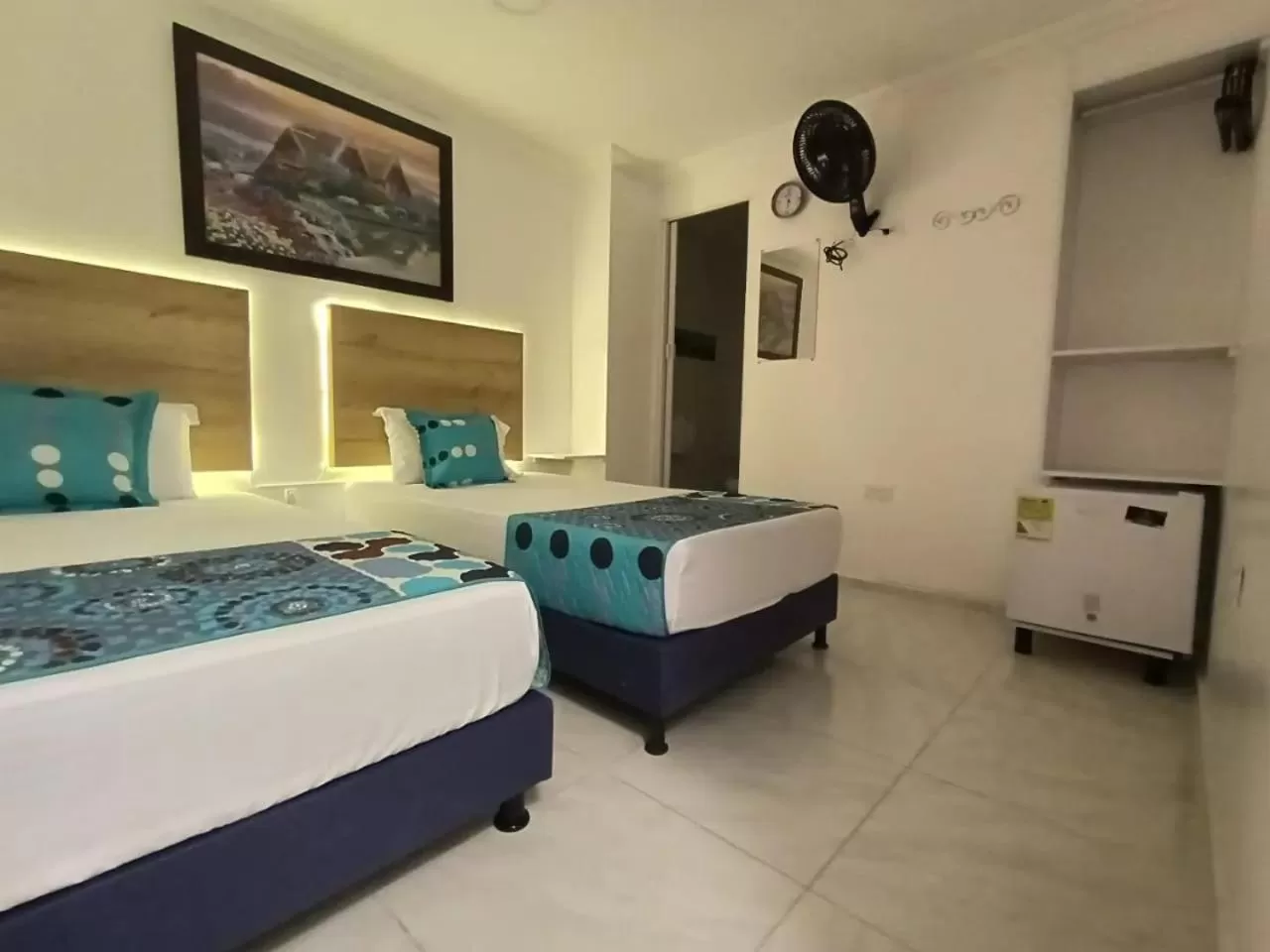 Bed in Hotel Eterna Primavera