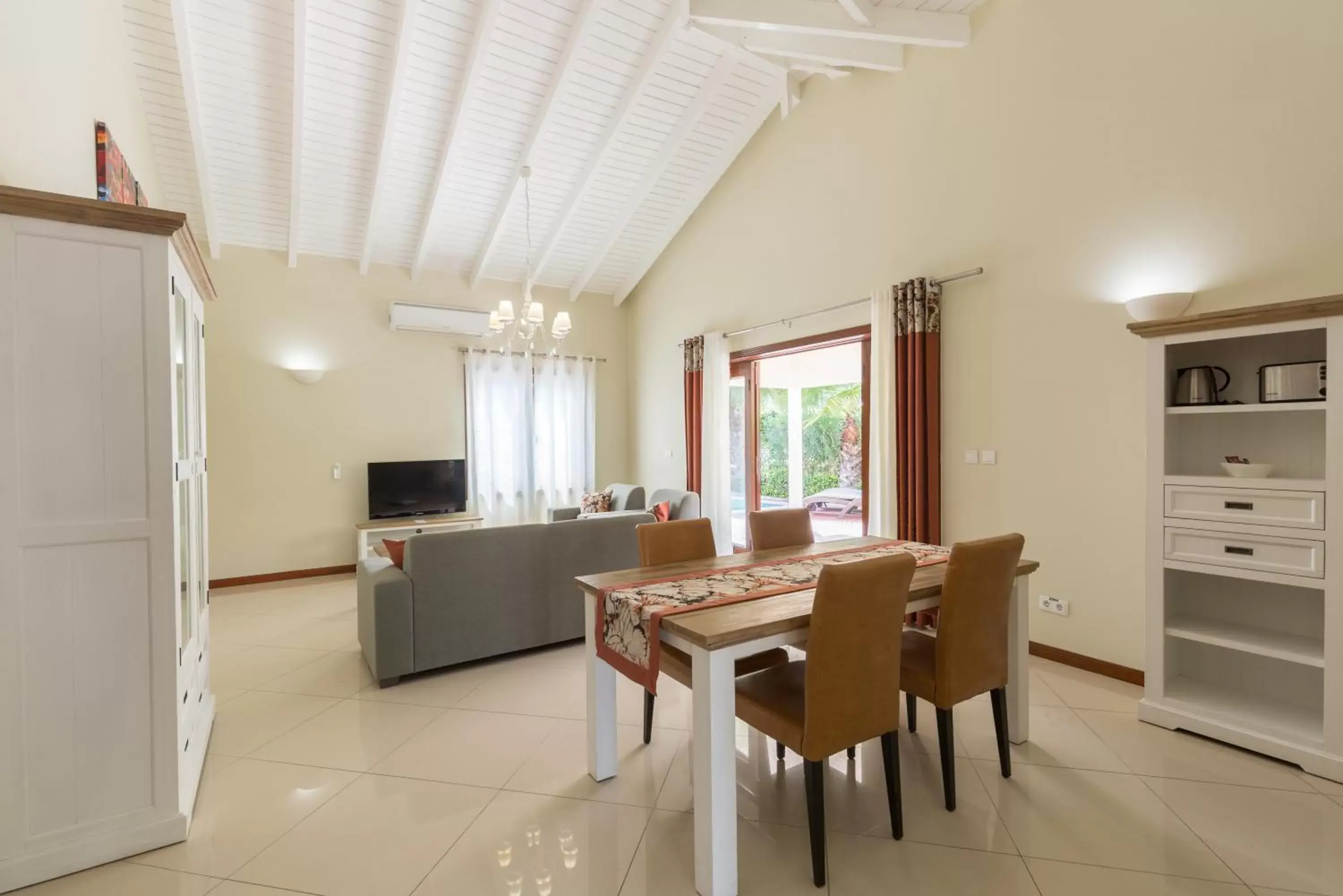 Living room, Dining Area in Acoya Curacao Resort, Villas & Spa