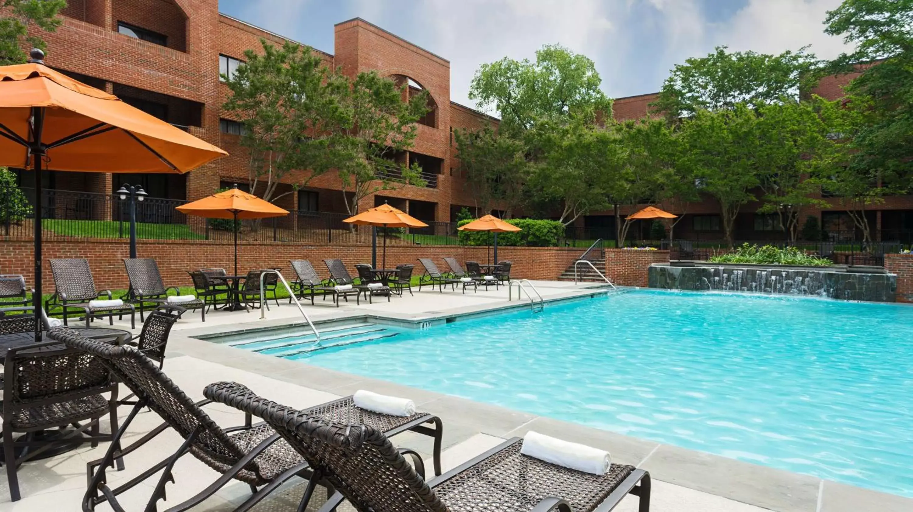 Property building, Swimming Pool in DoubleTree Suites by Hilton Charlotte/SouthPark