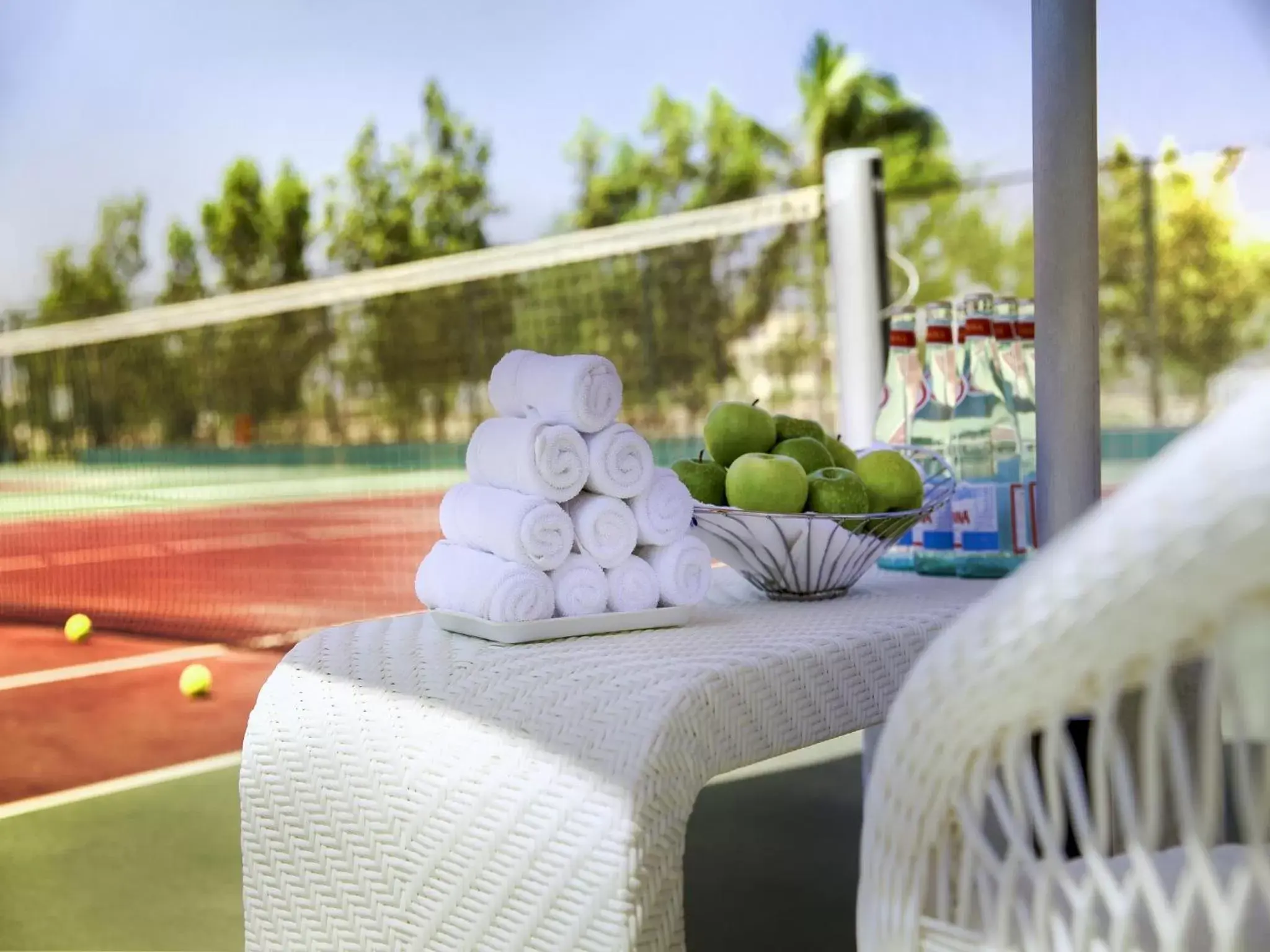 Tennis court in Salalah Rotana Resort