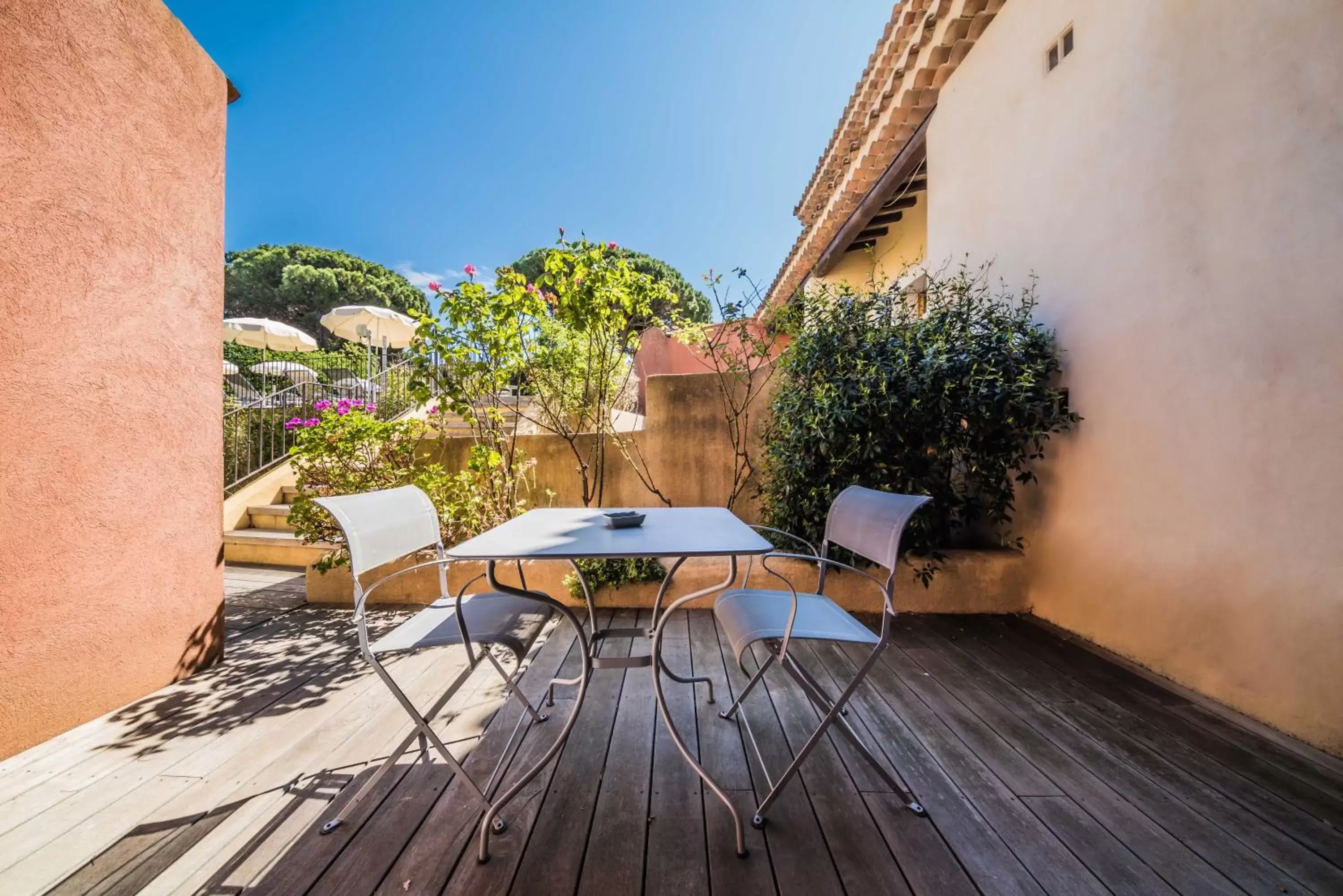 Patio in Les Capucines Saint Tropez