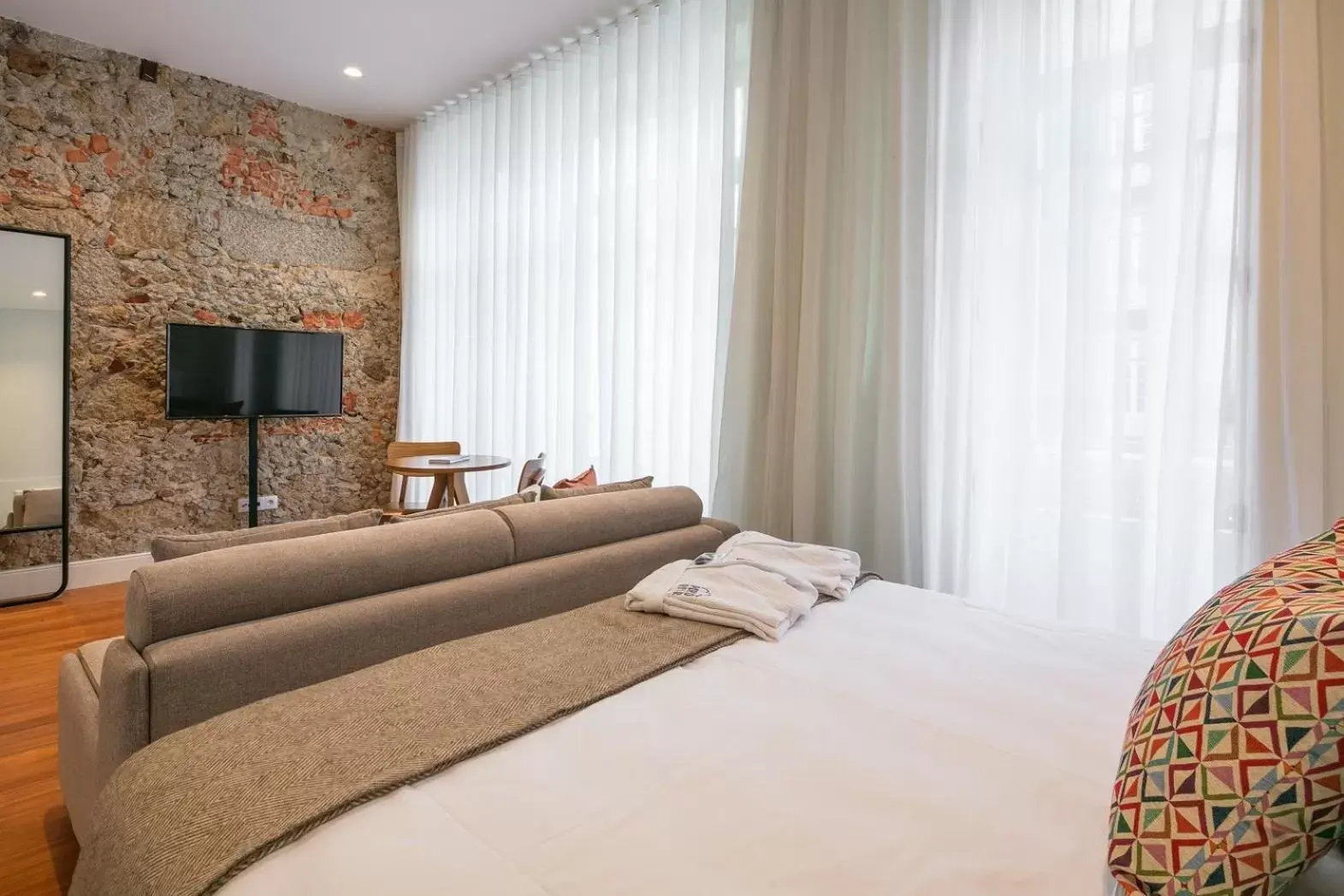 Bedroom, Bed in Porto River Infante