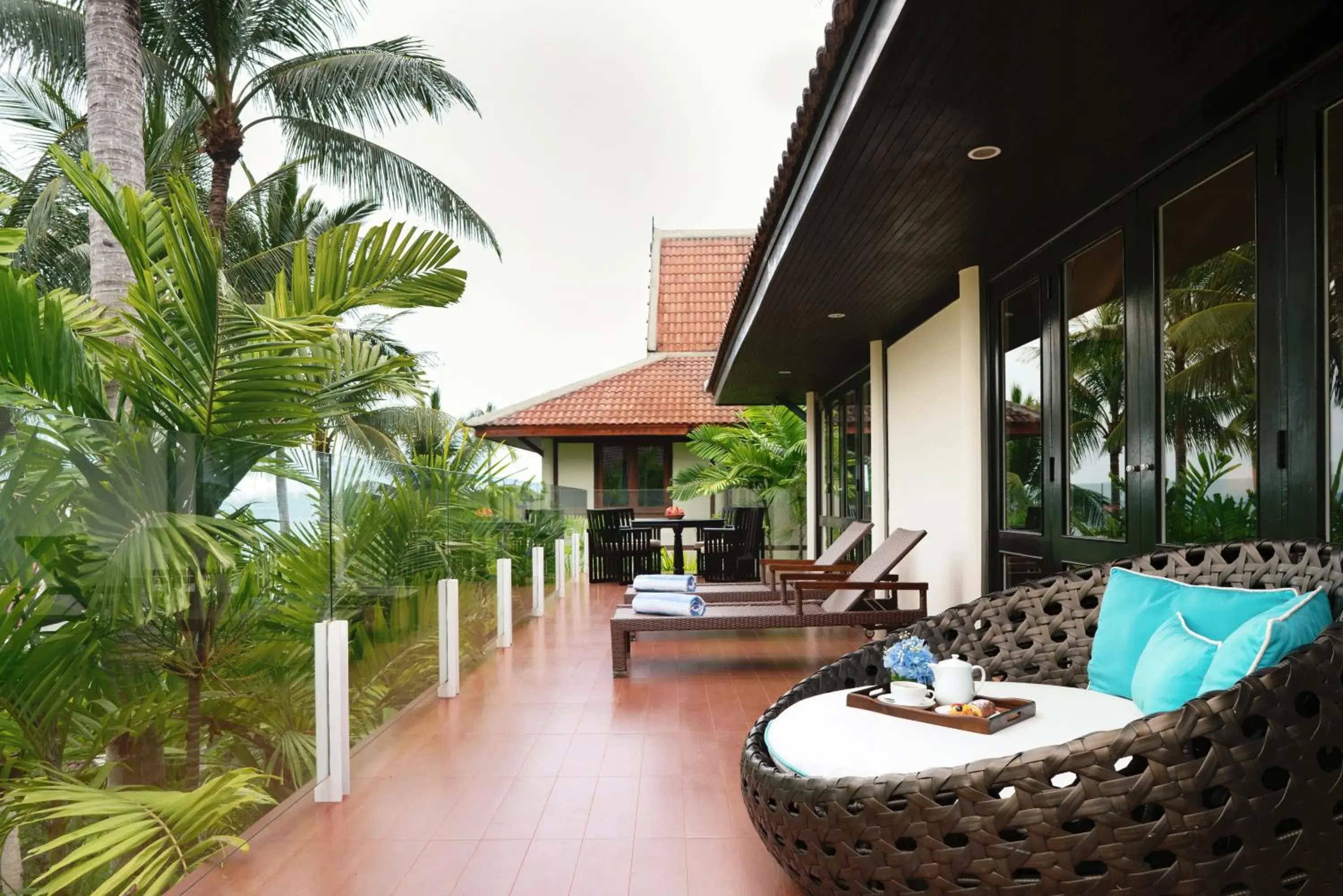 Balcony/Terrace in InterContinental Koh Samui Resort, an IHG Hotel