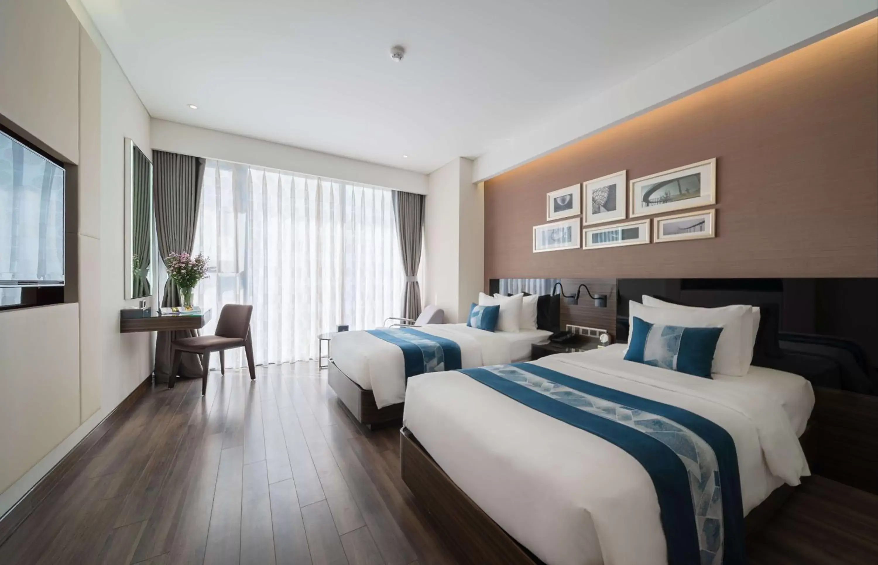 Bedroom in Queen Ann Nha Trang Hotel