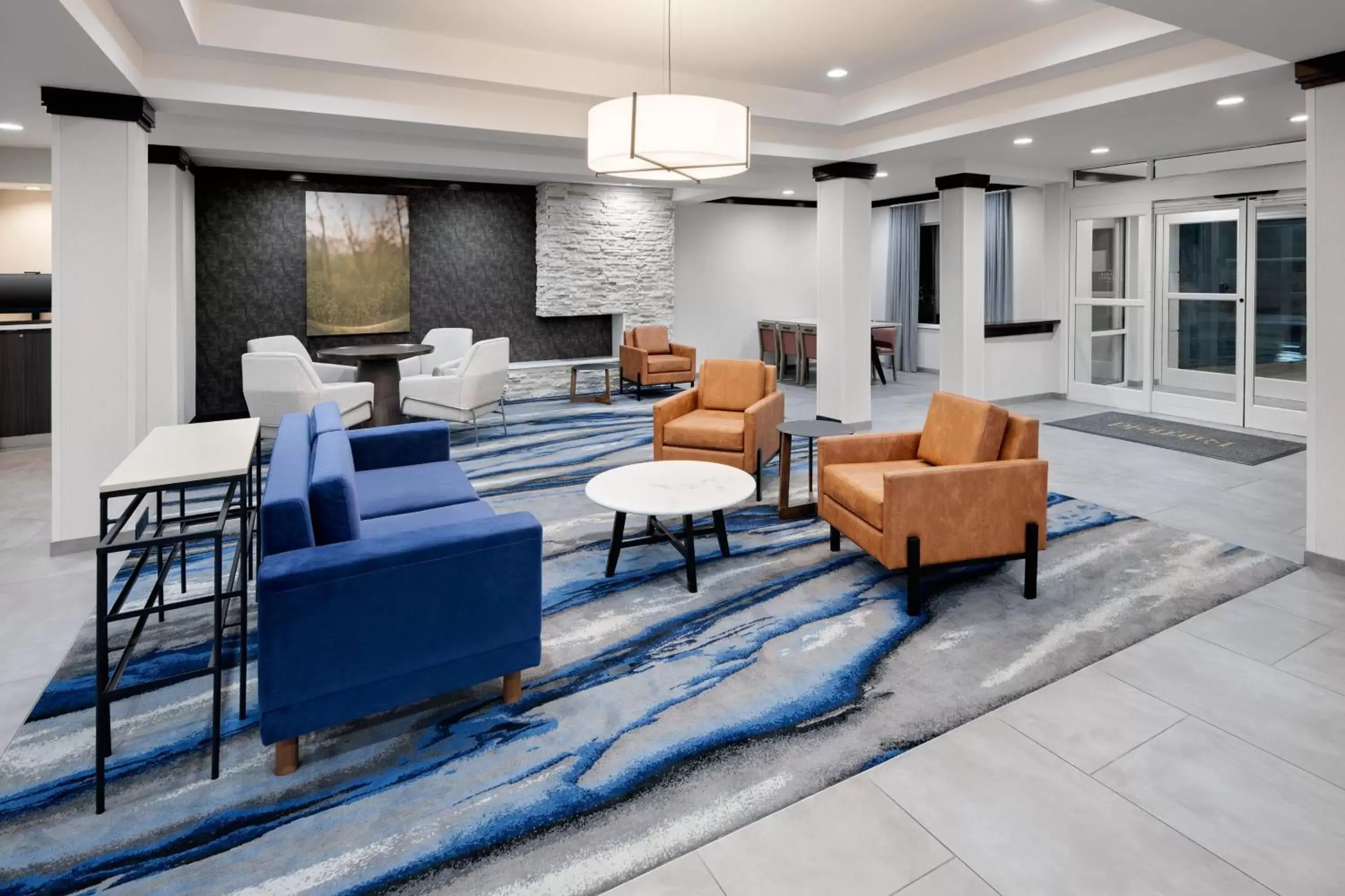 Lobby or reception, Seating Area in Fairfield Inn and Suites Wilson