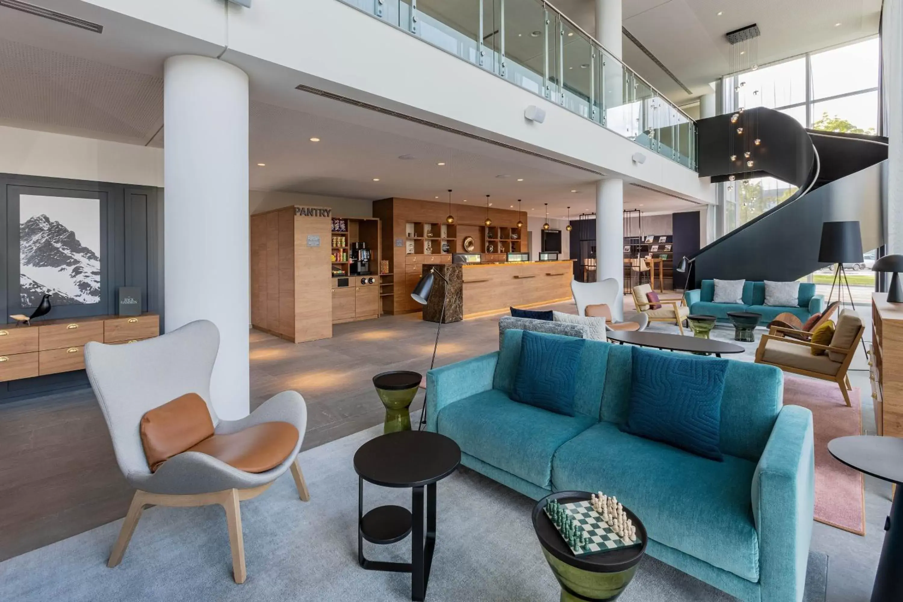 Lobby or reception in Four Points by Sheraton Panoramahaus Dornbirn