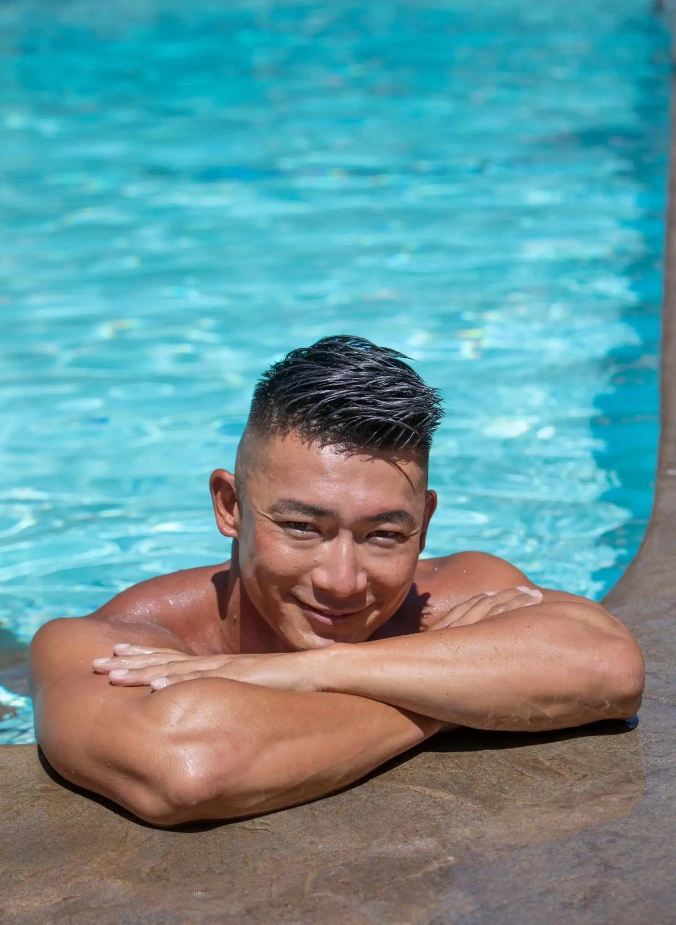 People, Swimming Pool in Descanso Resort, A Men's Resort