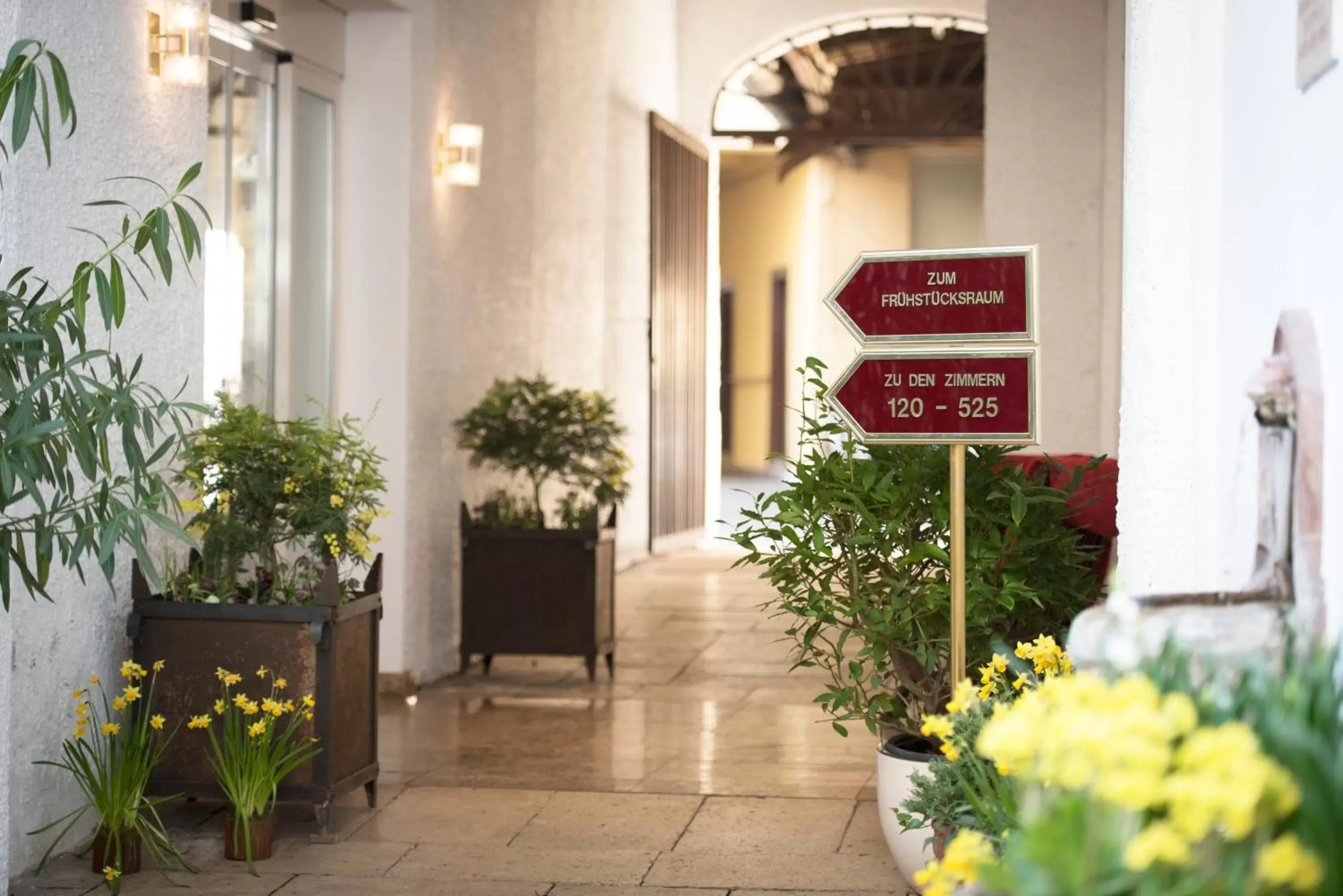 Patio in Hotel Schlicker