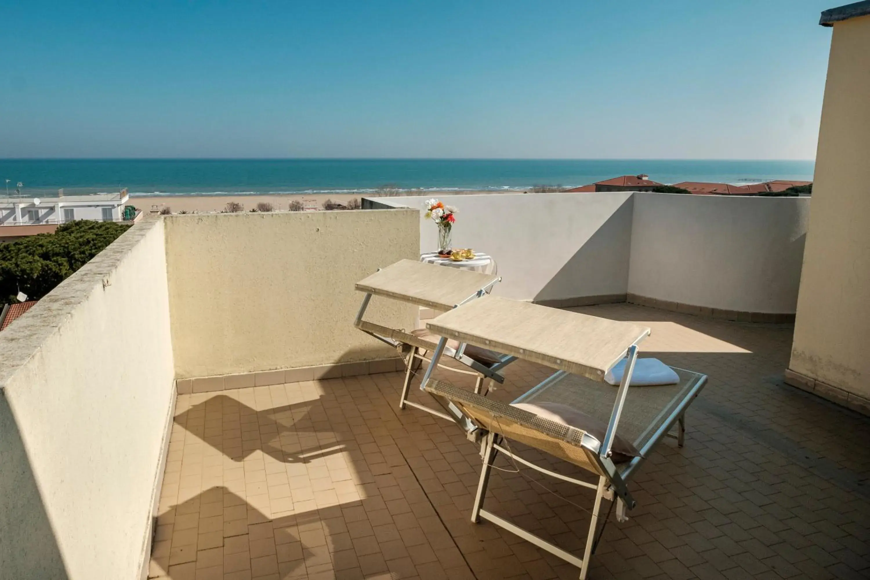 Sea view, Balcony/Terrace in Hotel Oceanic