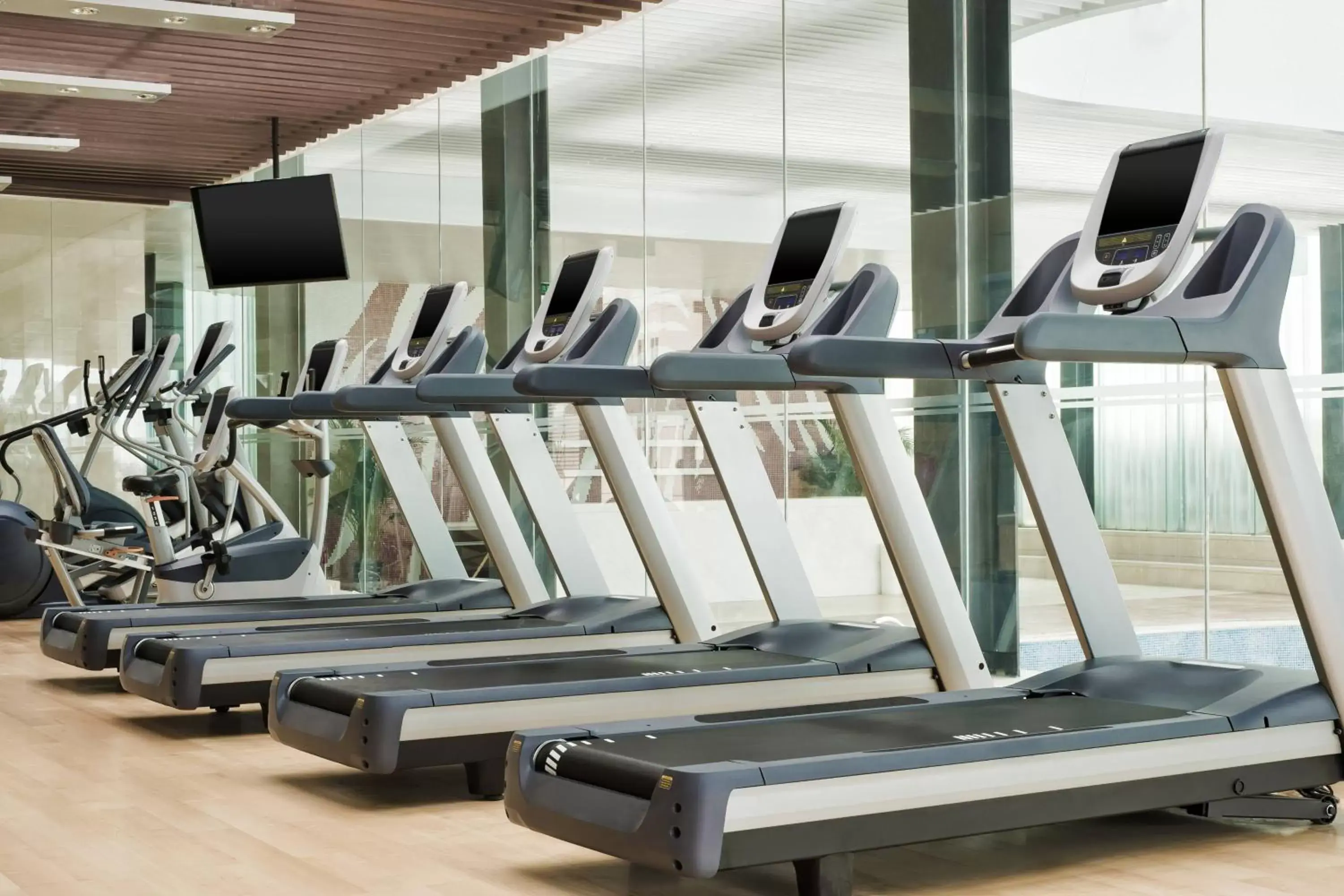 Fitness centre/facilities, Fitness Center/Facilities in Sheraton Yantai Golden Beach Resort