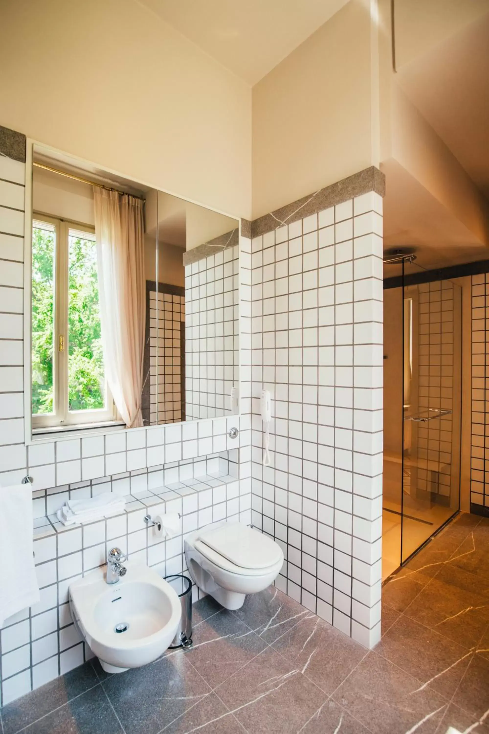 Shower, Bathroom in Villa Abbondanzi Resort