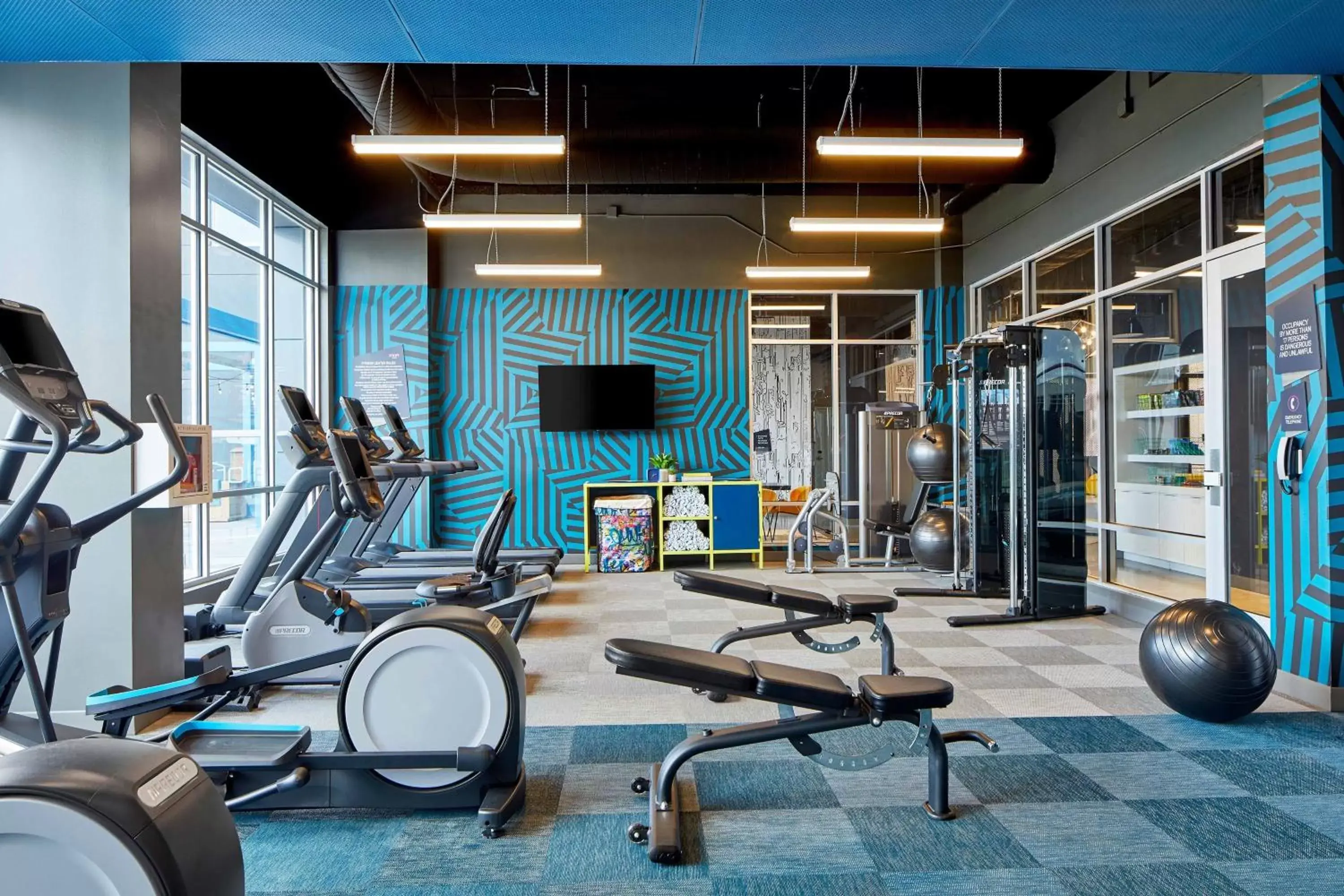 Fitness centre/facilities, Fitness Center/Facilities in Aloft Chattanooga Hamilton Place