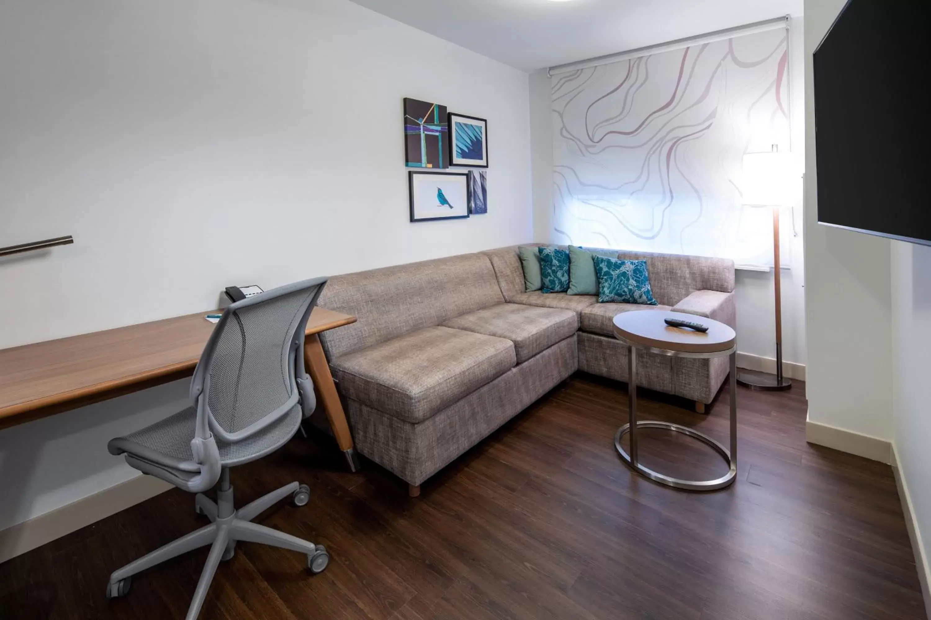 Bedroom, Seating Area in Element Bentonville