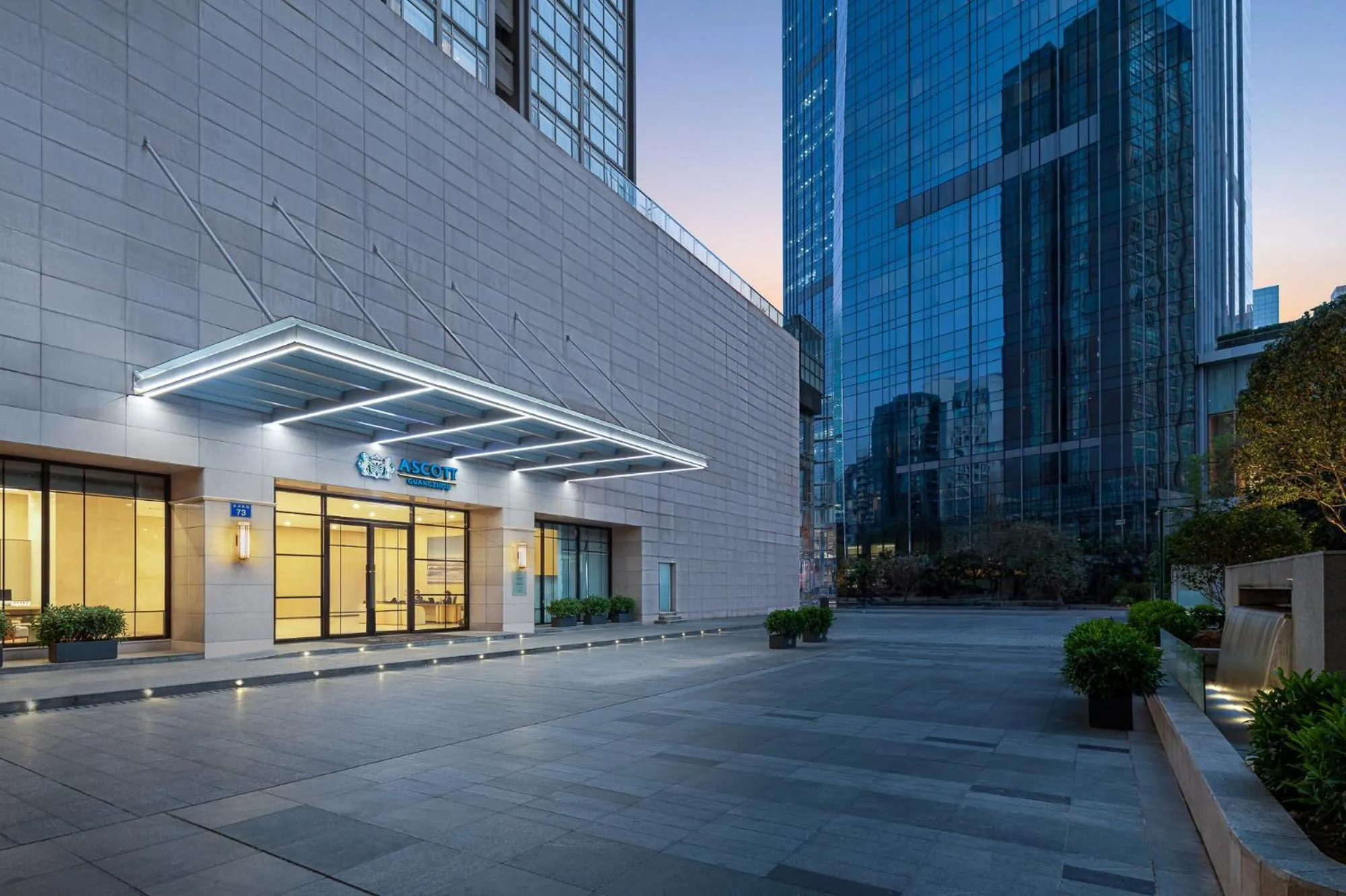 Property building in Ascott Guangzhou