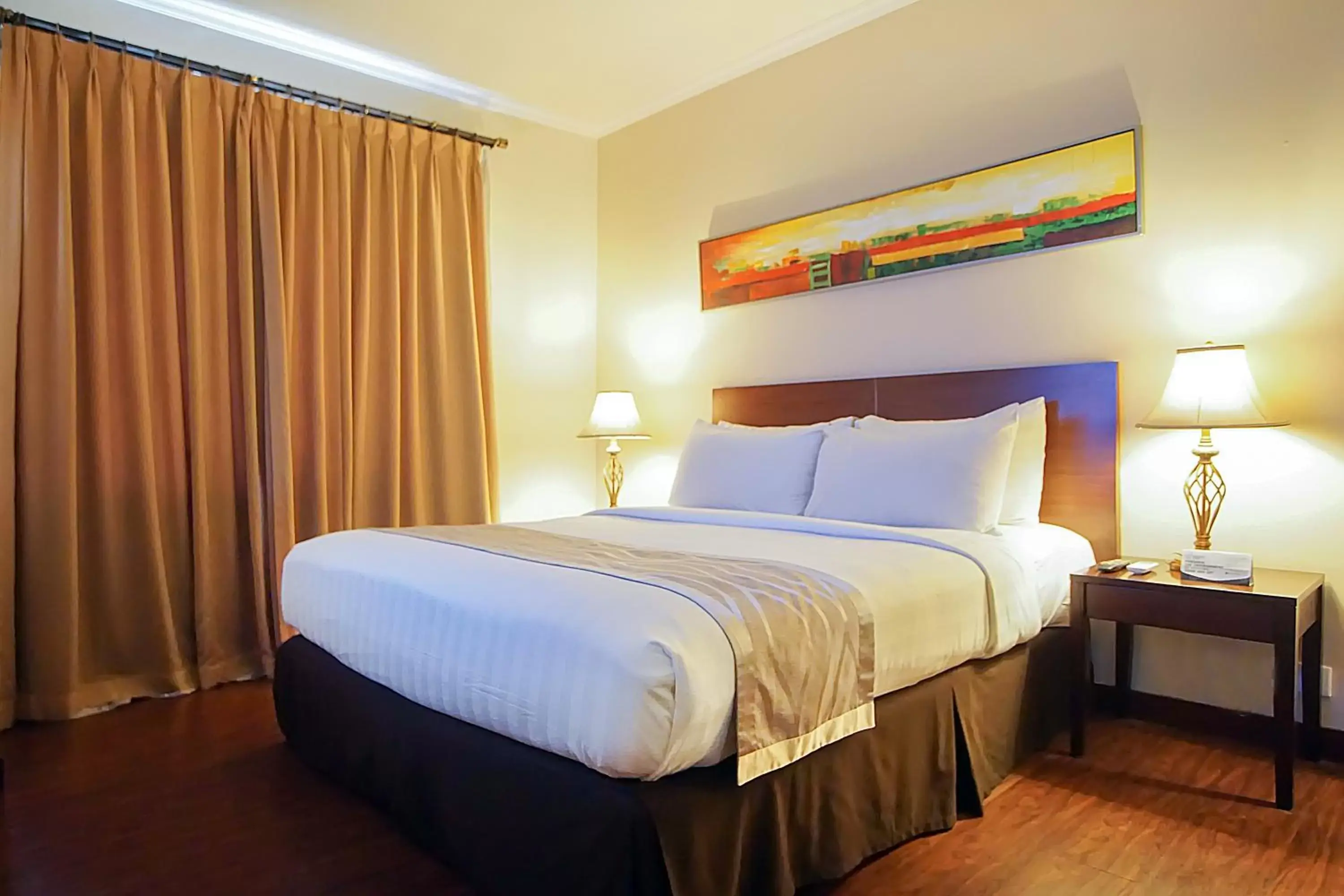 Bed in Grand Dafam Ancol Jakarta