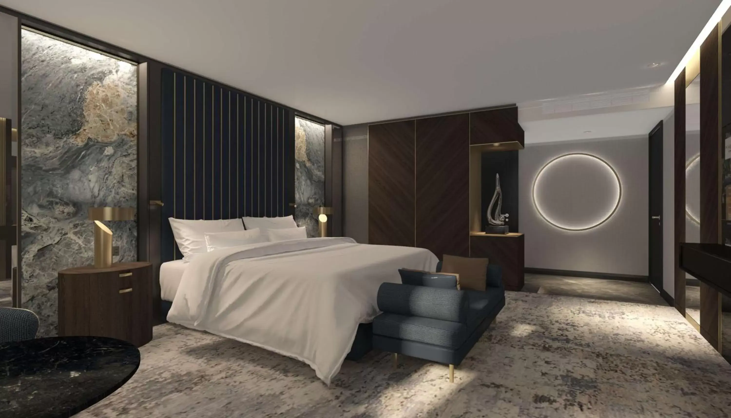 Bed in Hilton Istanbul Maslak