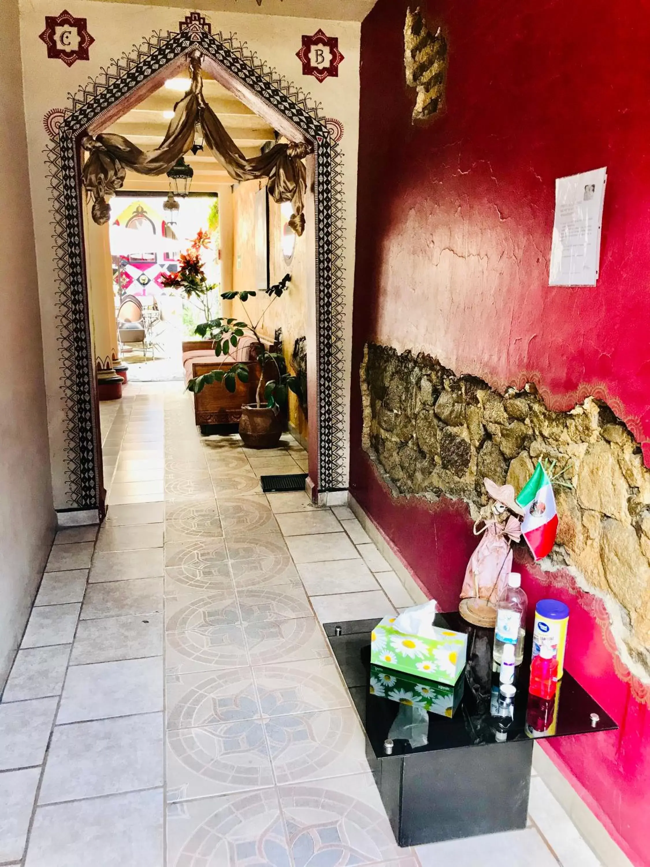 Lobby or reception in Hotel Casa Blanca