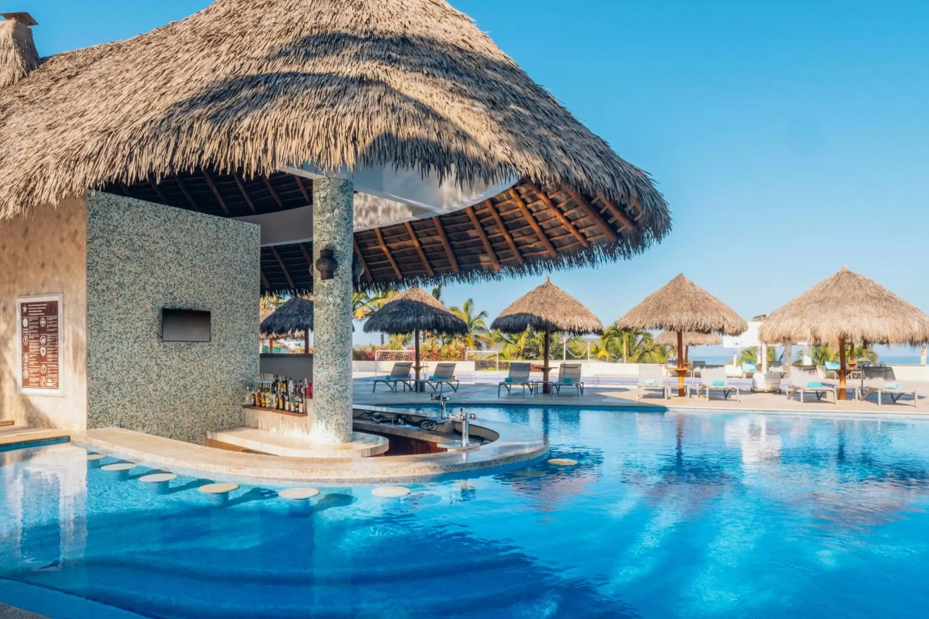 Lounge or bar, Swimming Pool in Iberostar Selection Playa Mita