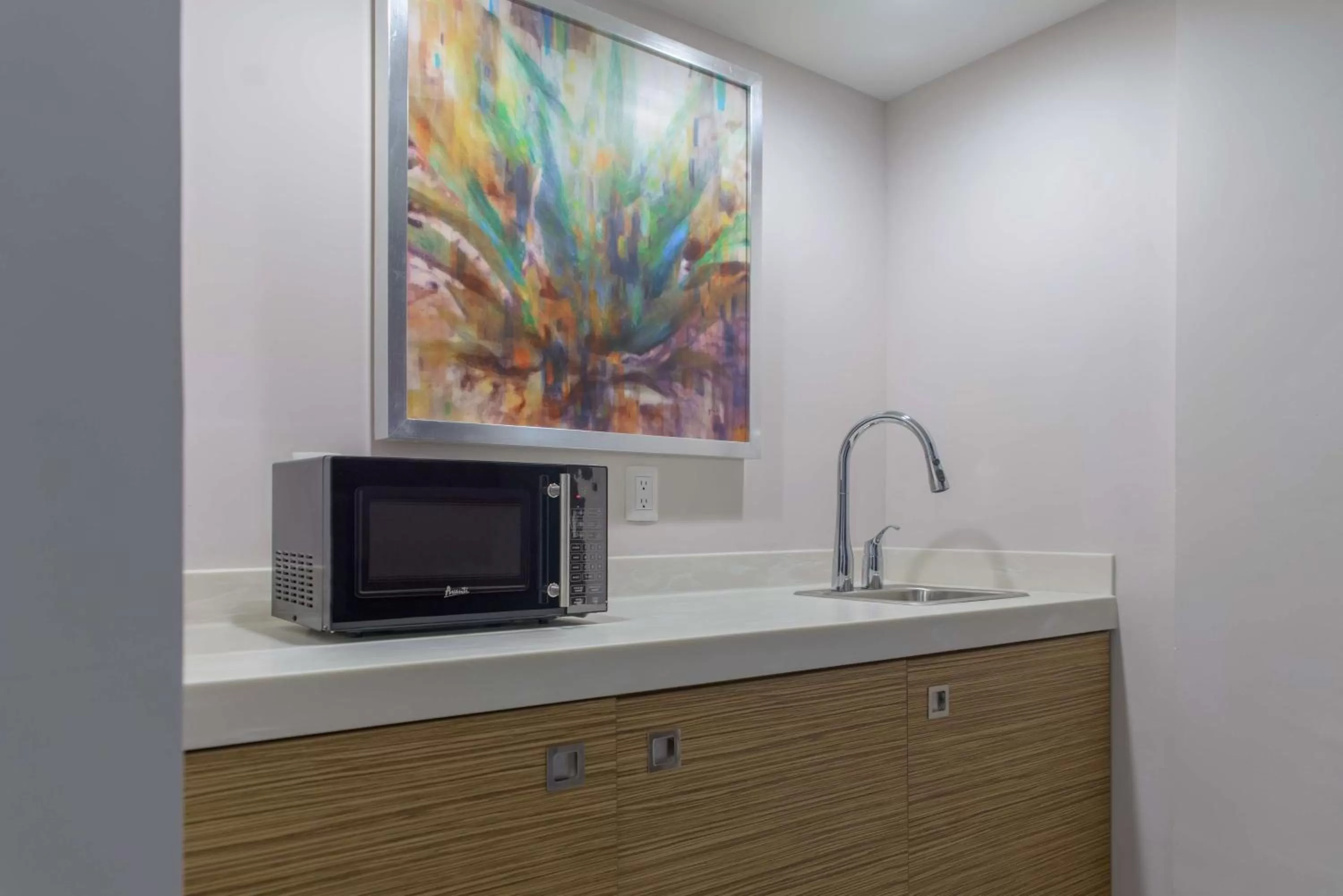 Kitchen or kitchenette in Hampton Inn Zacatecas