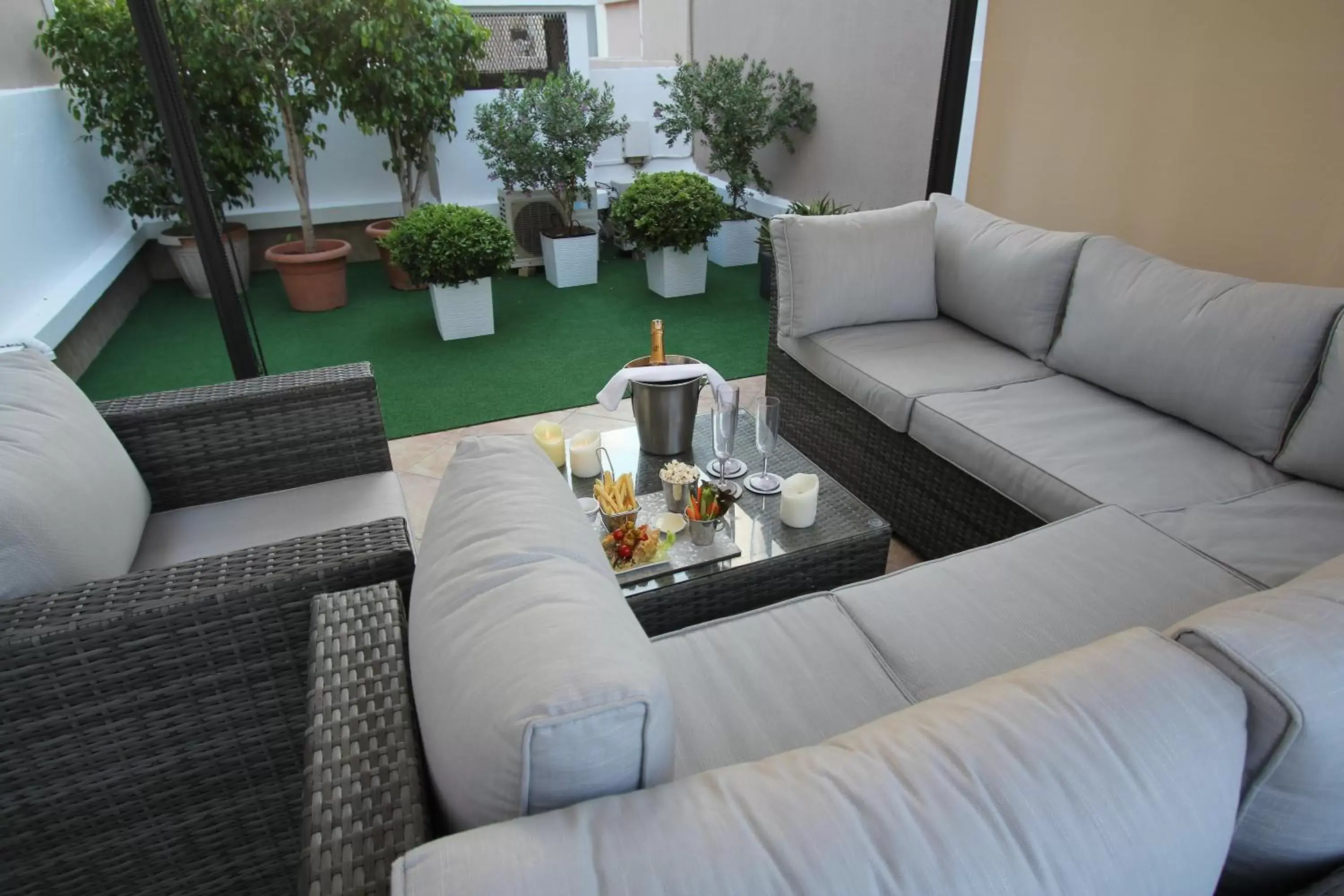 Balcony/Terrace in Casablanca Suites & Spa