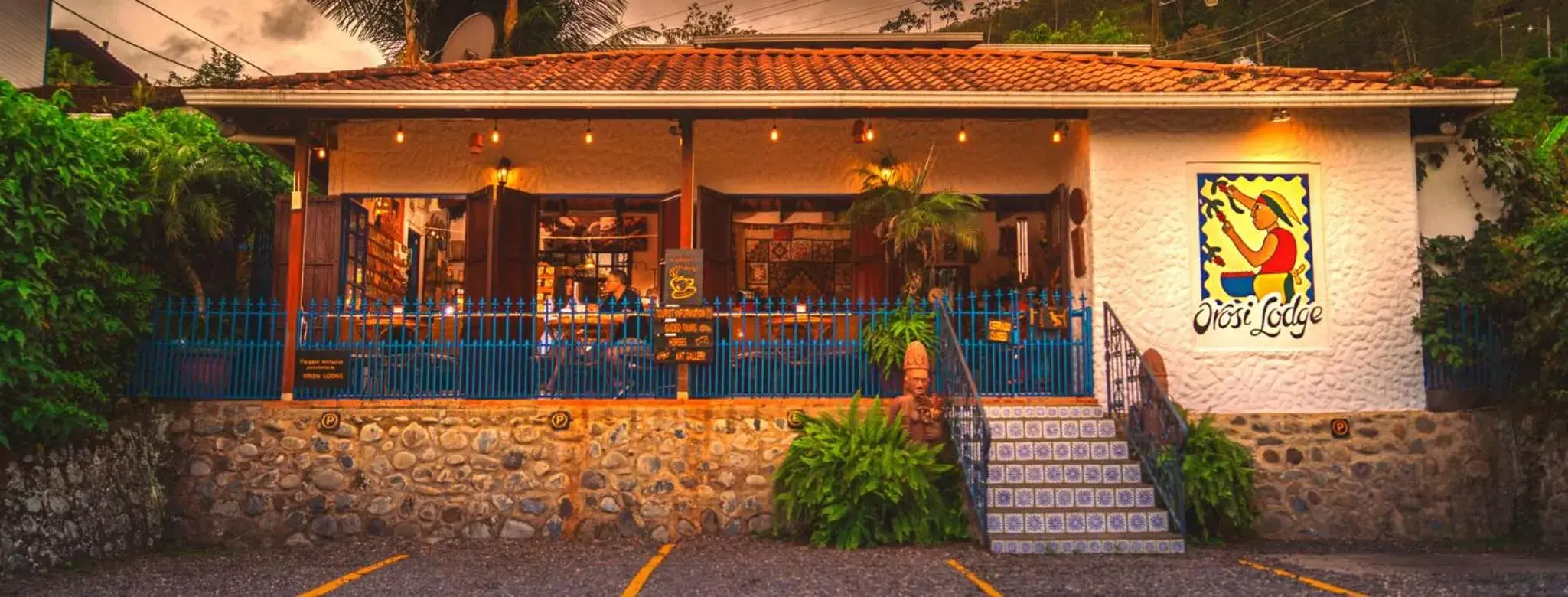 Lobby or reception in Orosi Lodge