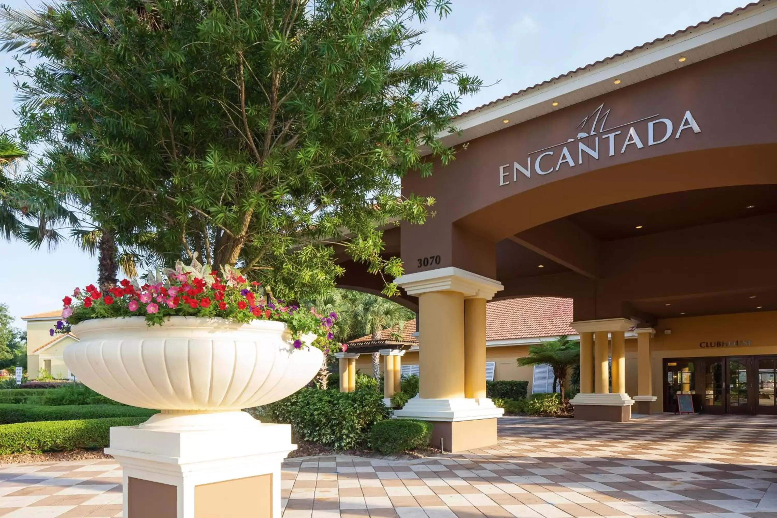 Patio in Encantada Resort Vacation Townhomes by IDILIQ