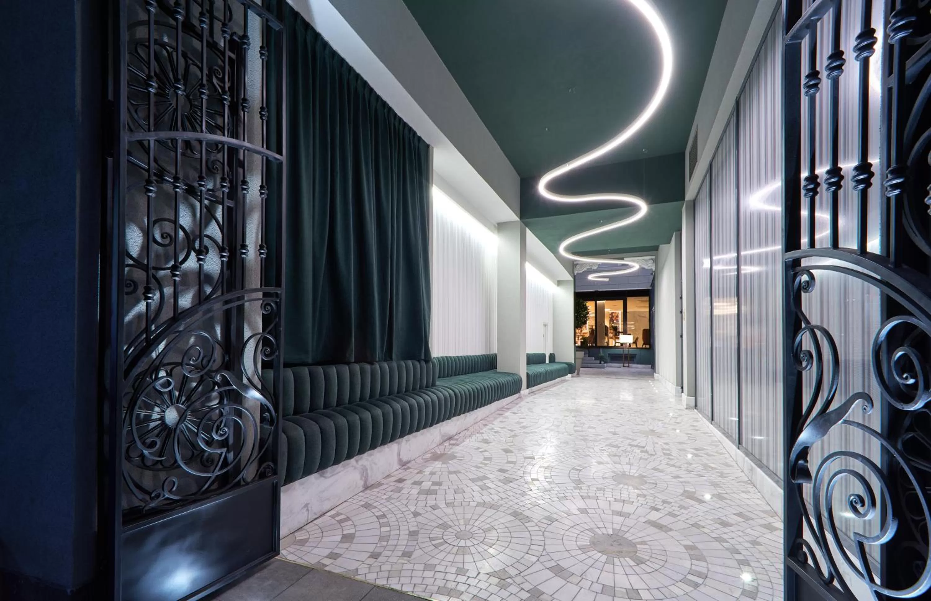 Inner courtyard view in Radisson Hotel City Centre Odesa