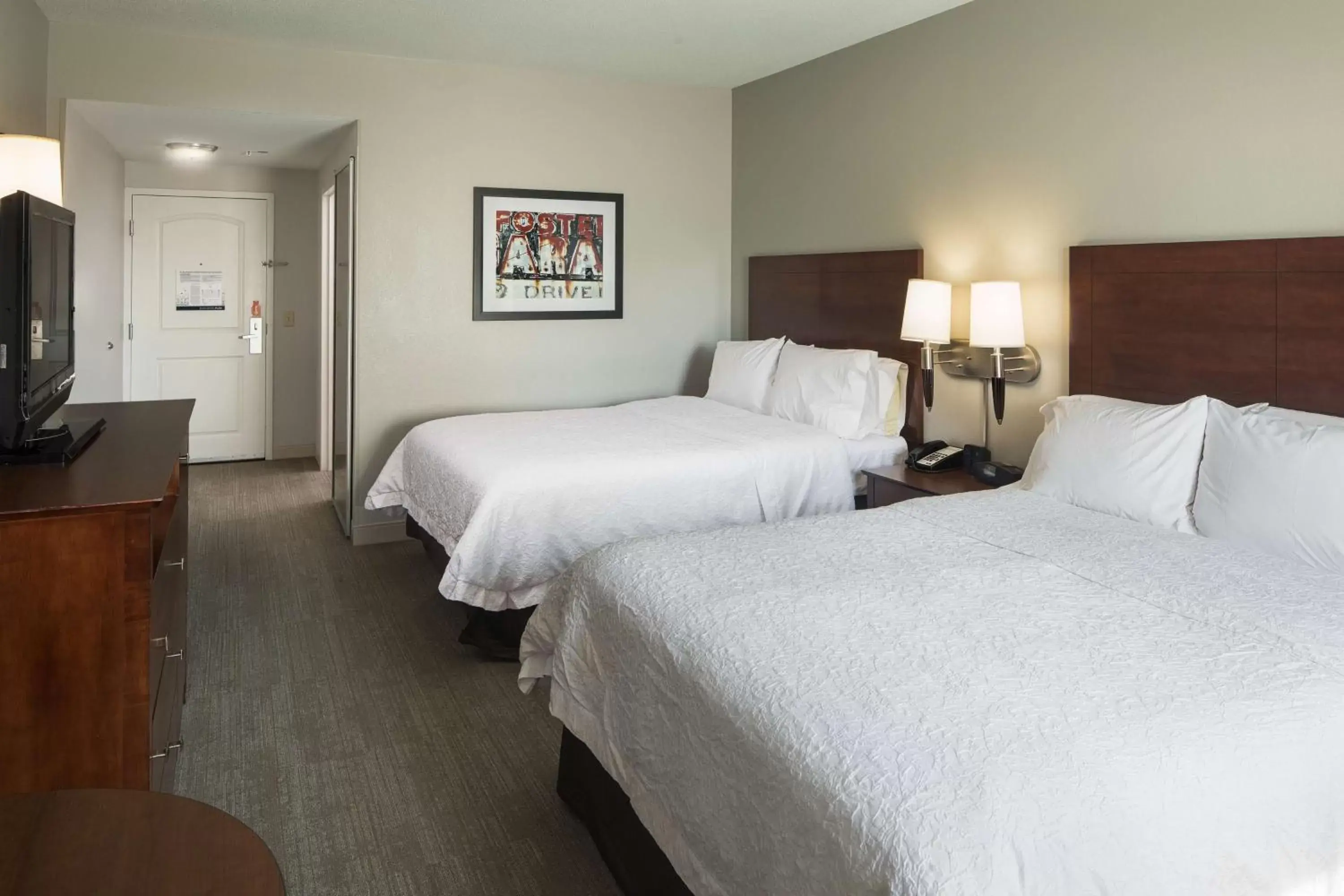 Bedroom, Bed in Hampton Inn & Suites Little Rock-Downtown