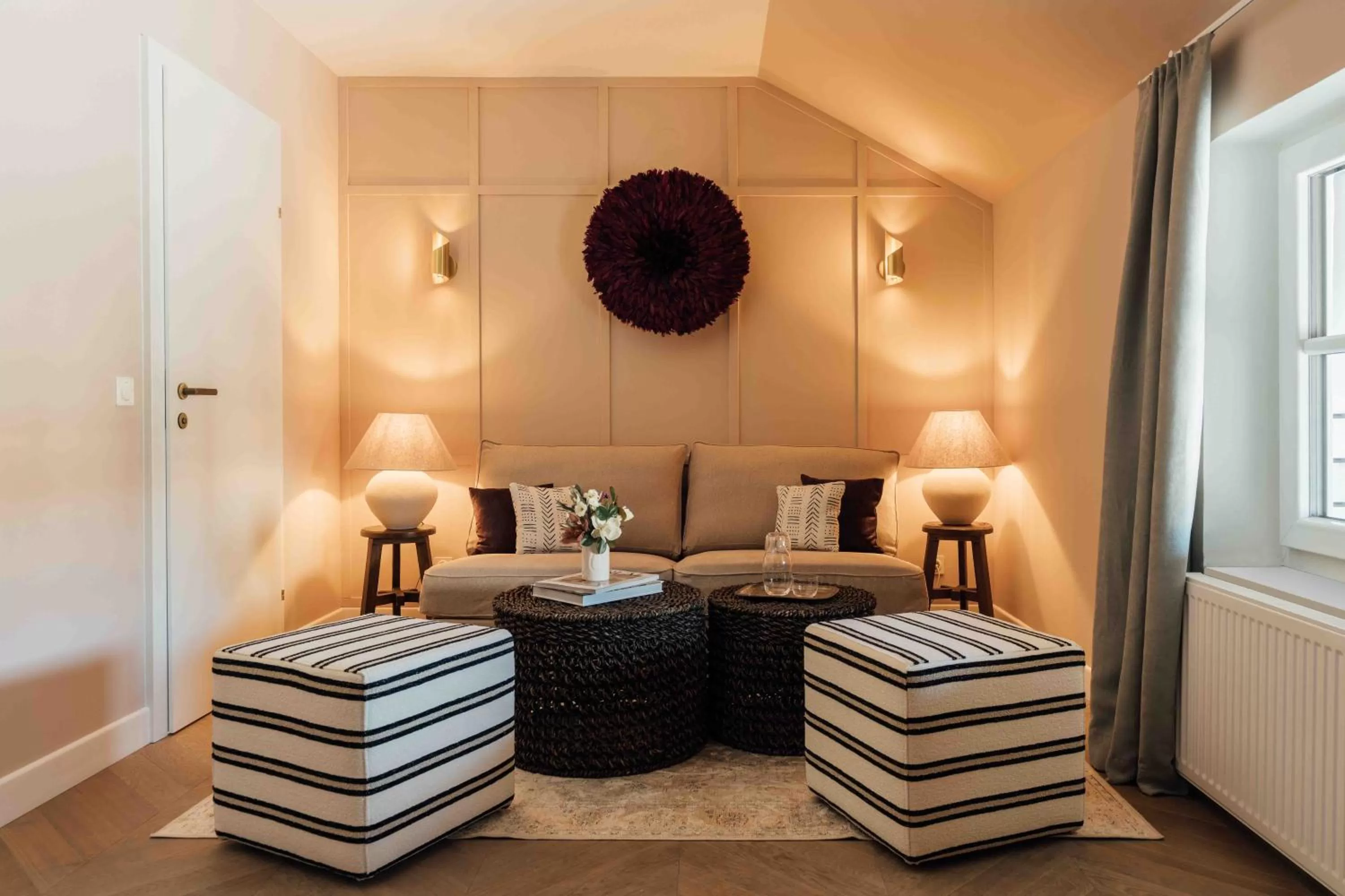 Living room, Bed in Clemonte Hotel - Your Reception-less Boutique Hideaway