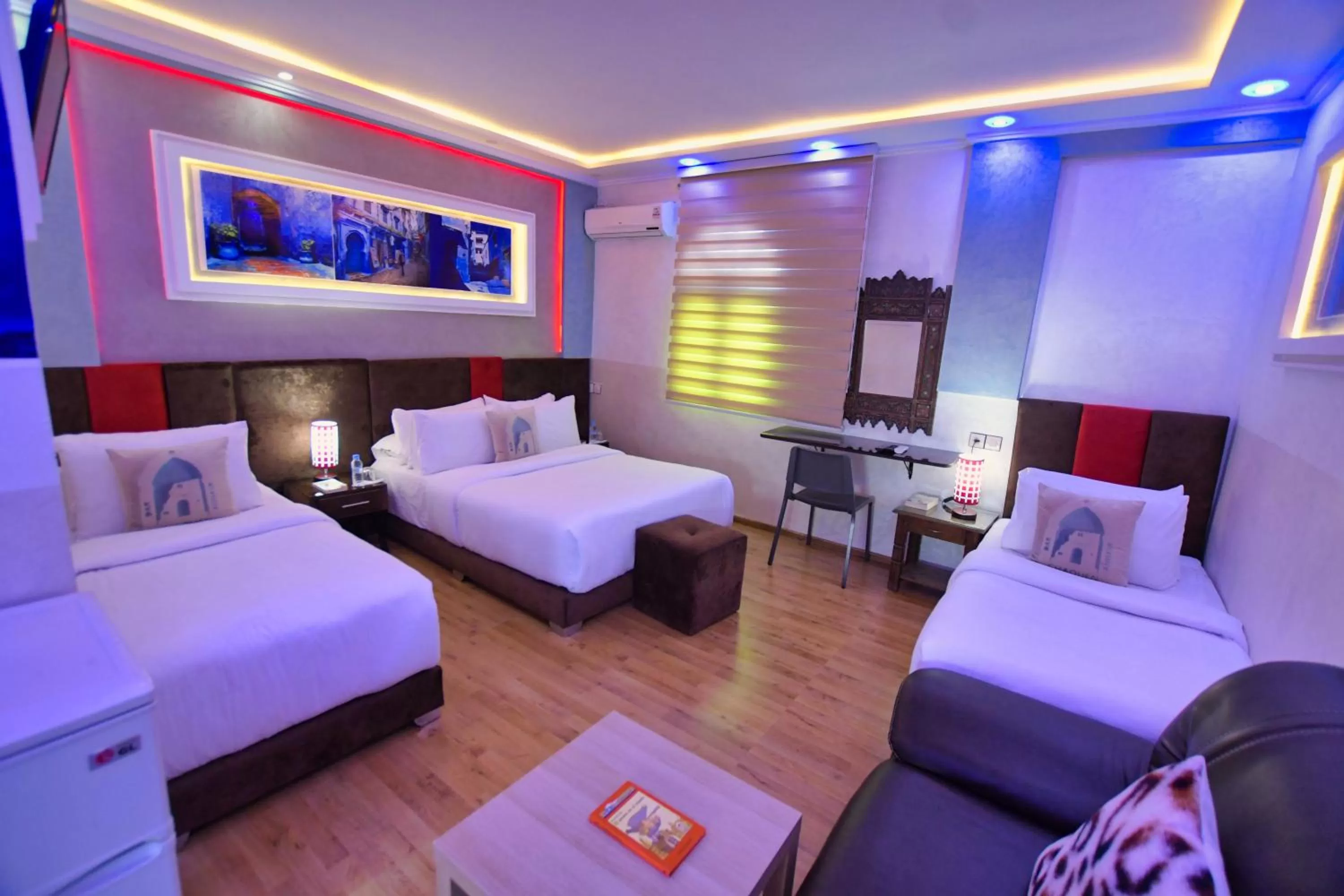 Bed in Hotel Dar Annasr