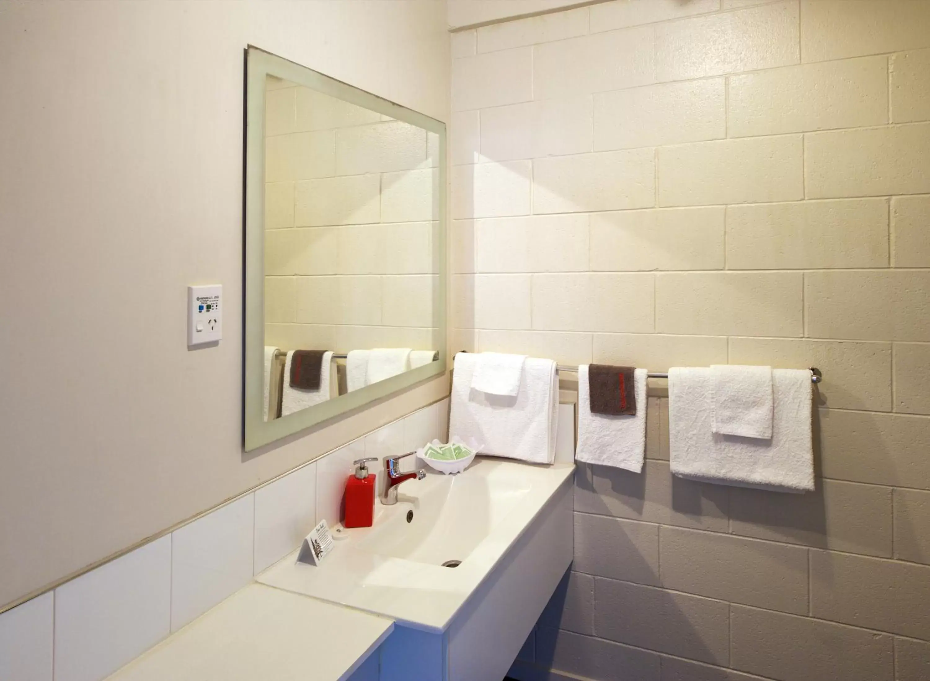 Bathroom in Ambassador Thermal Motel