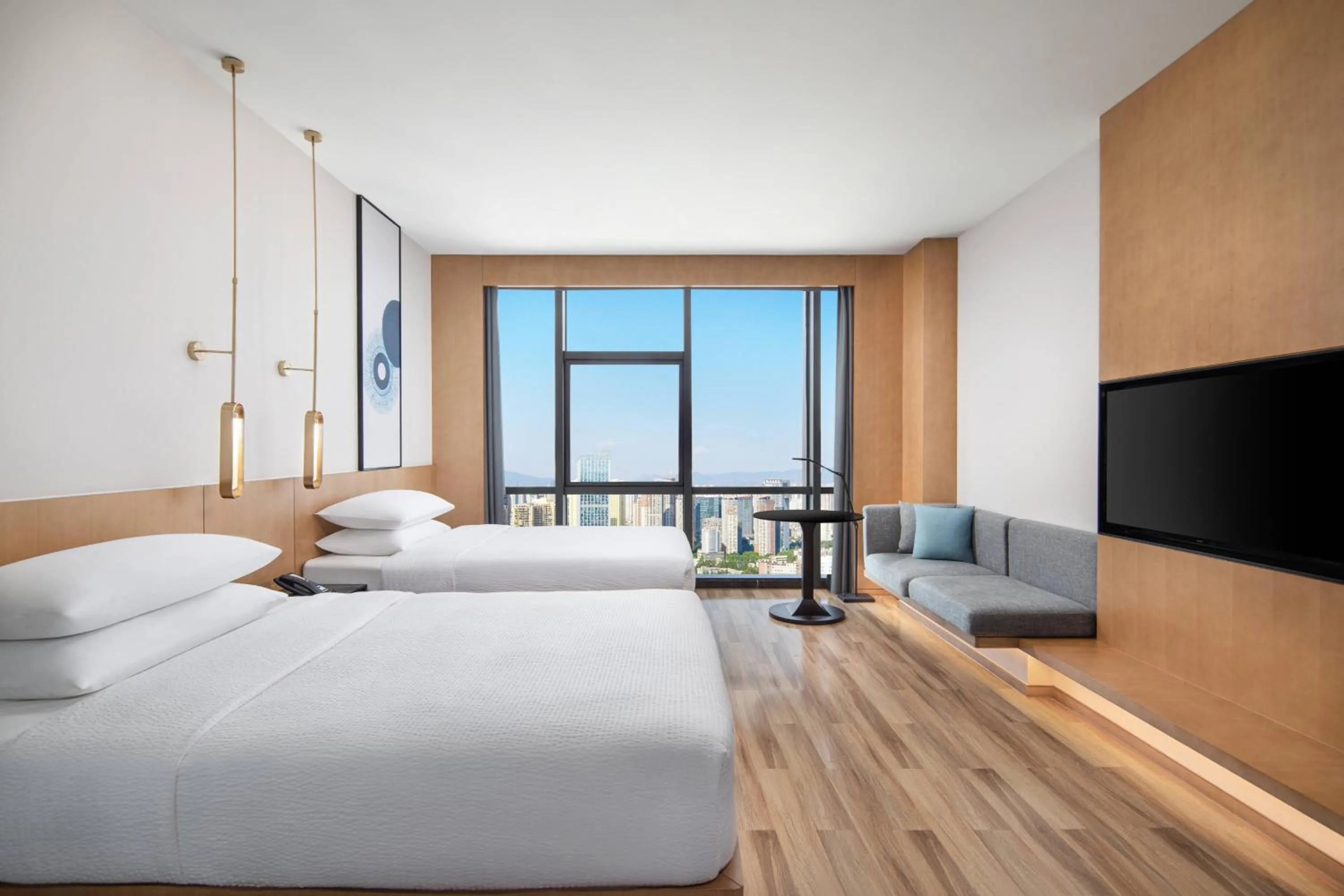 Photo of the whole room, Bed in Fairfield by Marriott Kunming Xinying