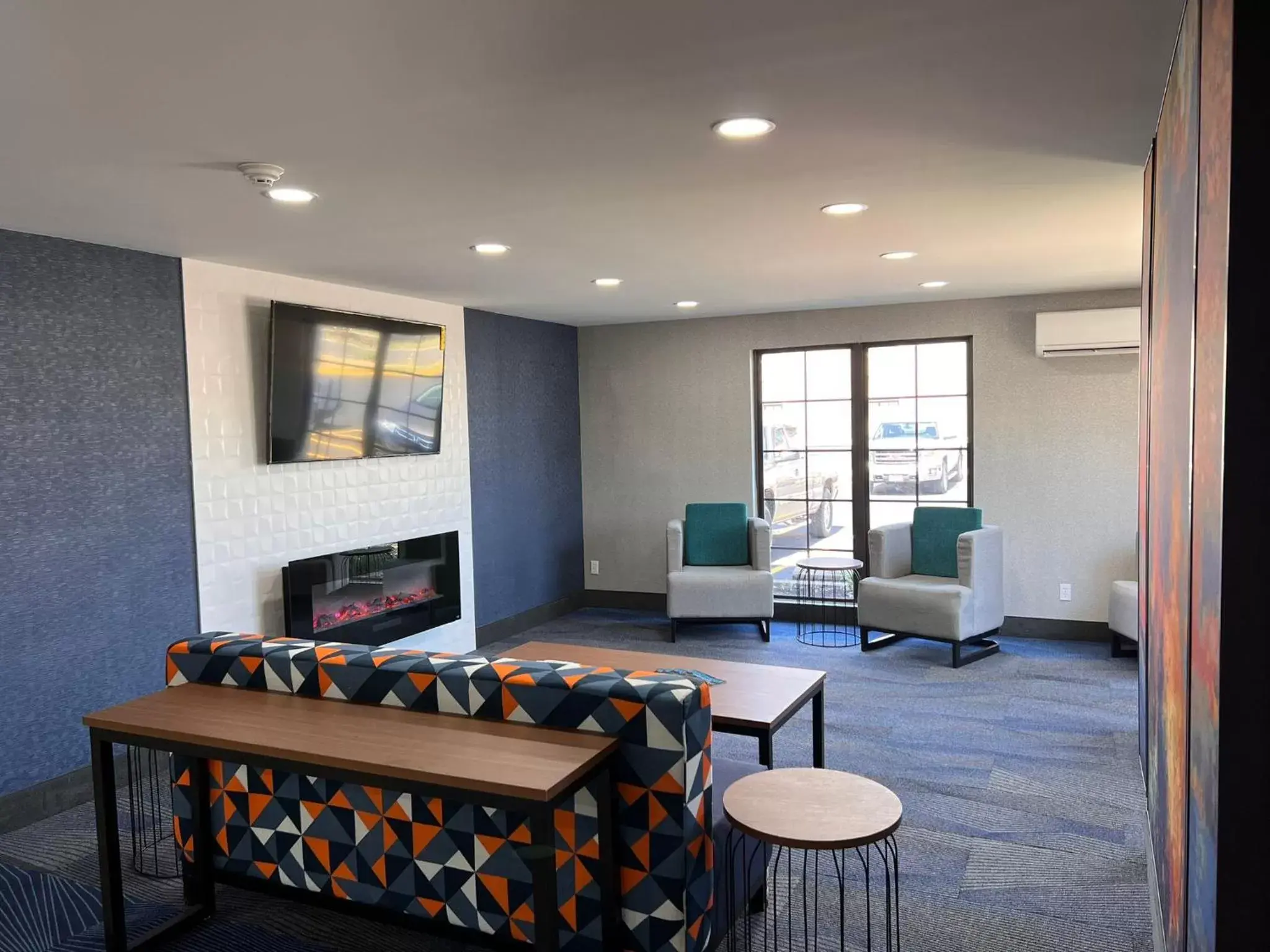 Seating Area in La Quinta Inn Lexington-Horse Park