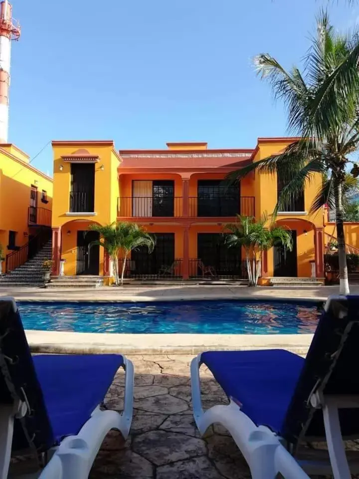 Swimming pool, Property Building in Hacienda Valentina