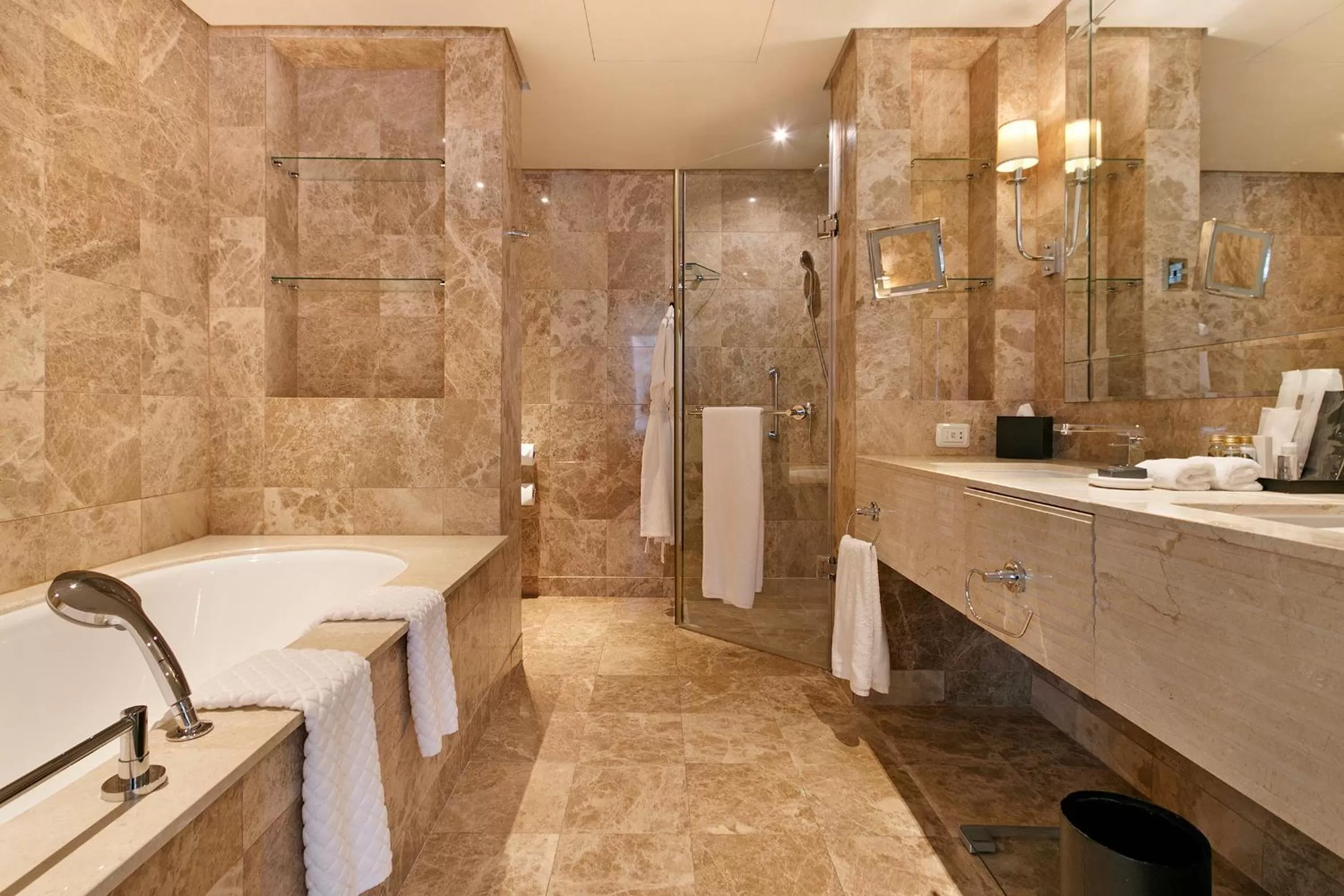 Shower, Bathroom in Taj Executive Suites, Private Residence