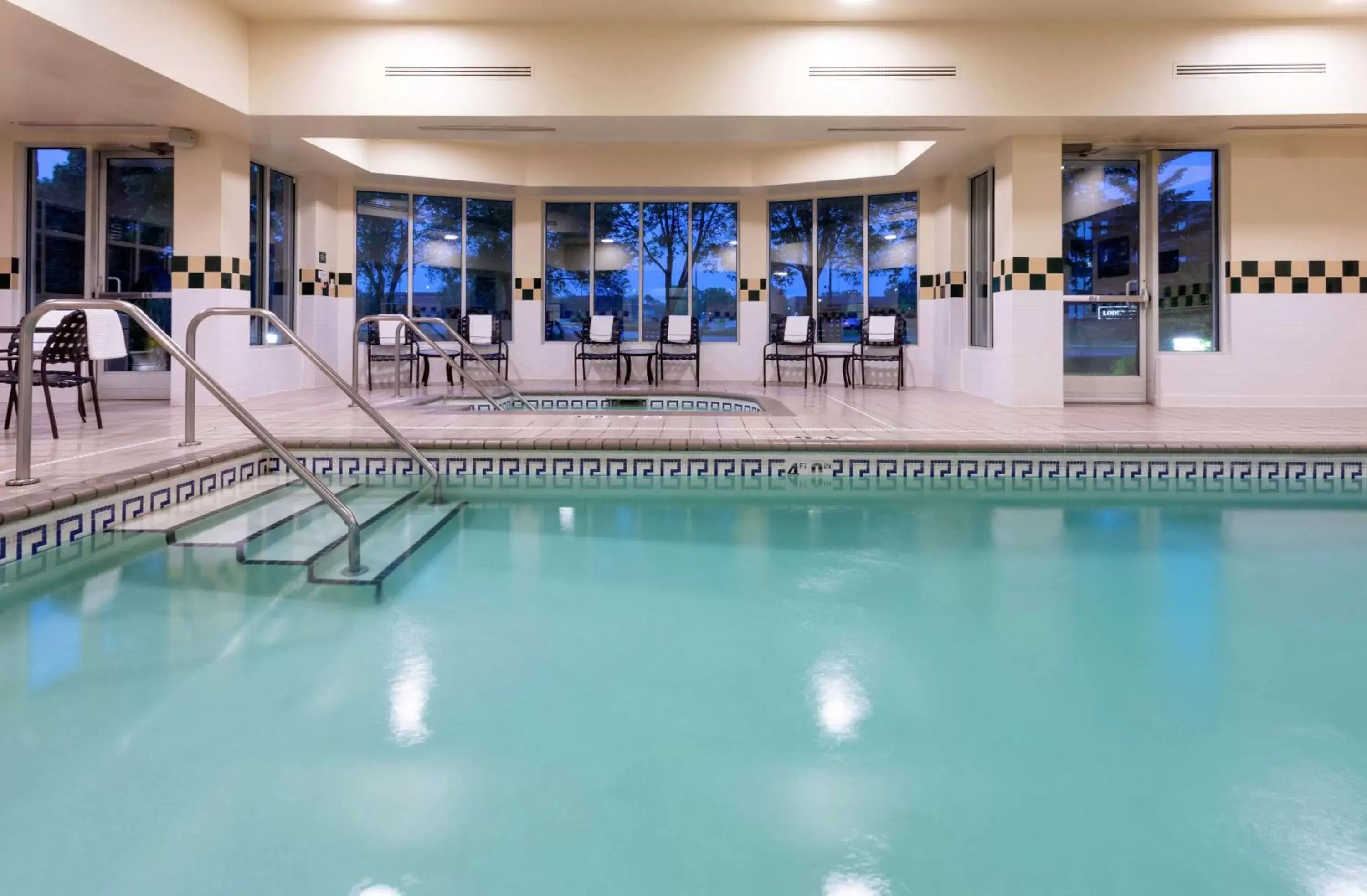 Pool view, Swimming Pool in Hilton Garden Inn Minneapolis/Bloomington