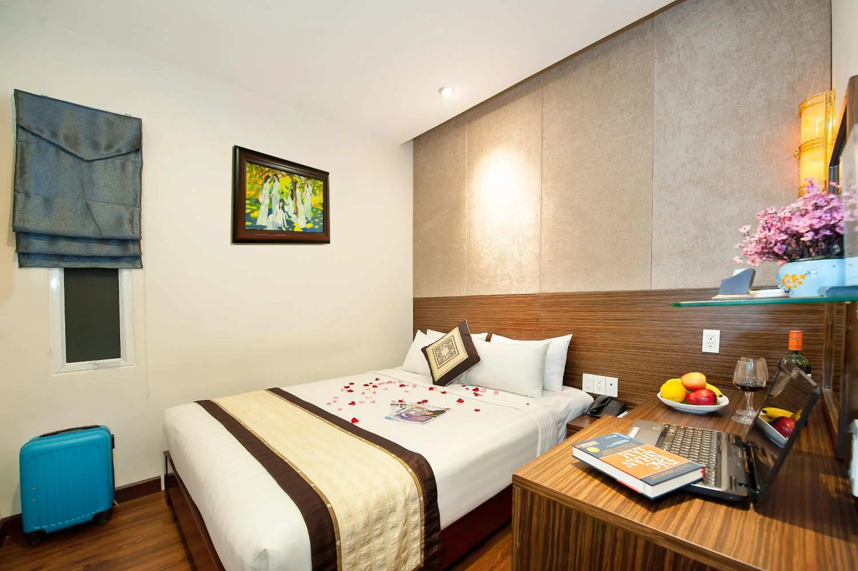 Bed in Saigonciti Hotel